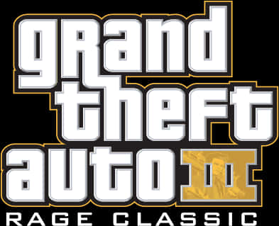 G T A I I I Logo Clasic Fundal