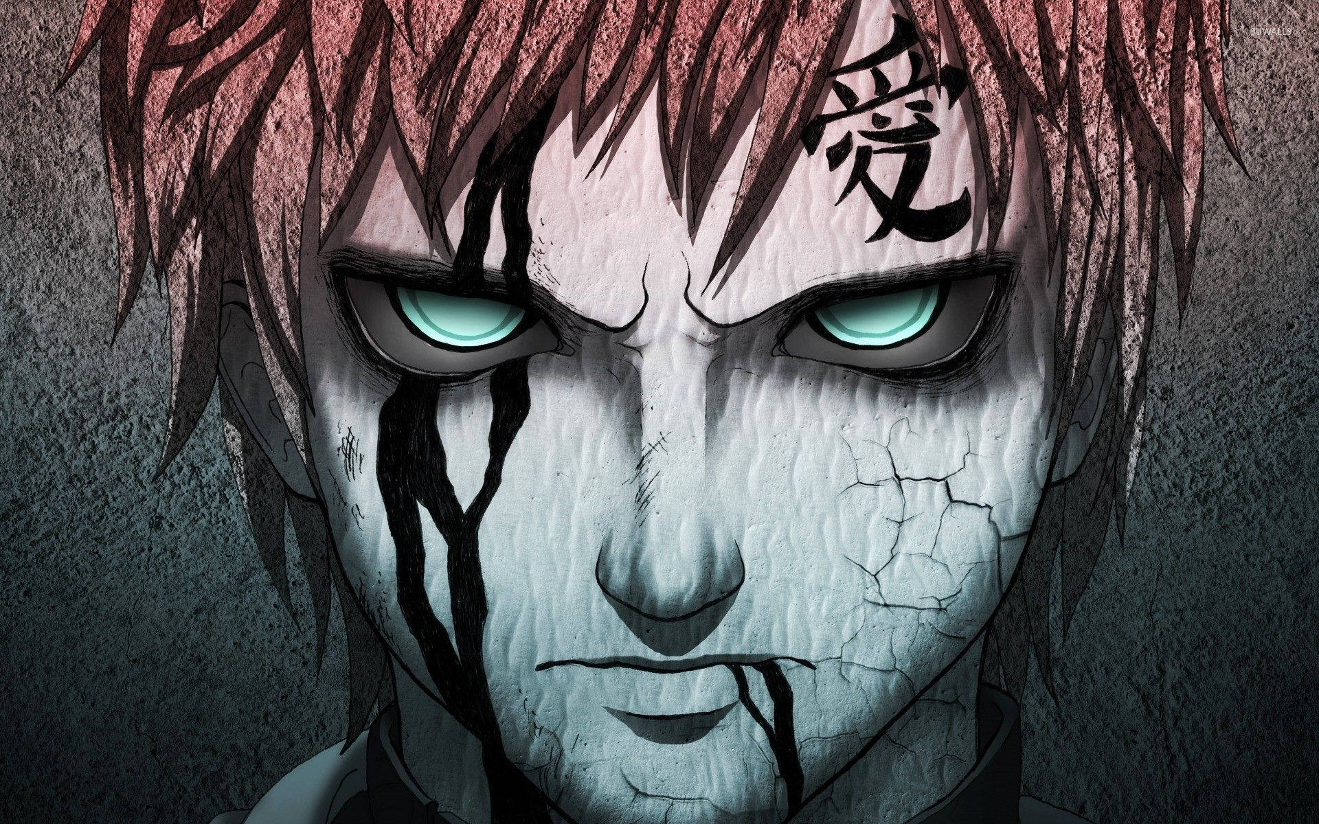 O imagine cu Gaara din anime-ul Naruto Shippuden pentru fundal de desktop. — Naruto Fundal