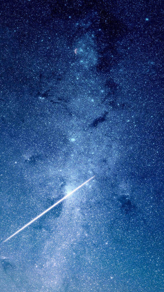 Galaxie Albastră iPhone SE Fundal