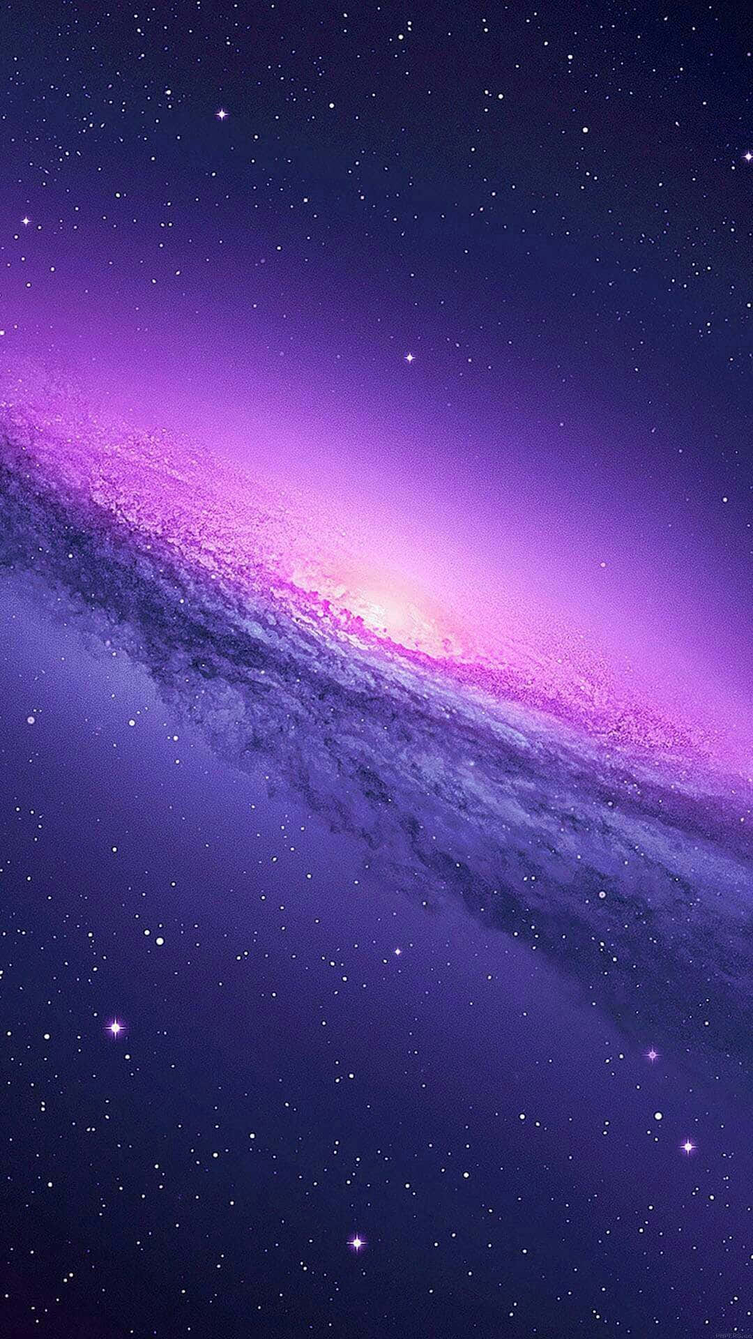 Galaxie digitală strălucitoare indigo Fundal