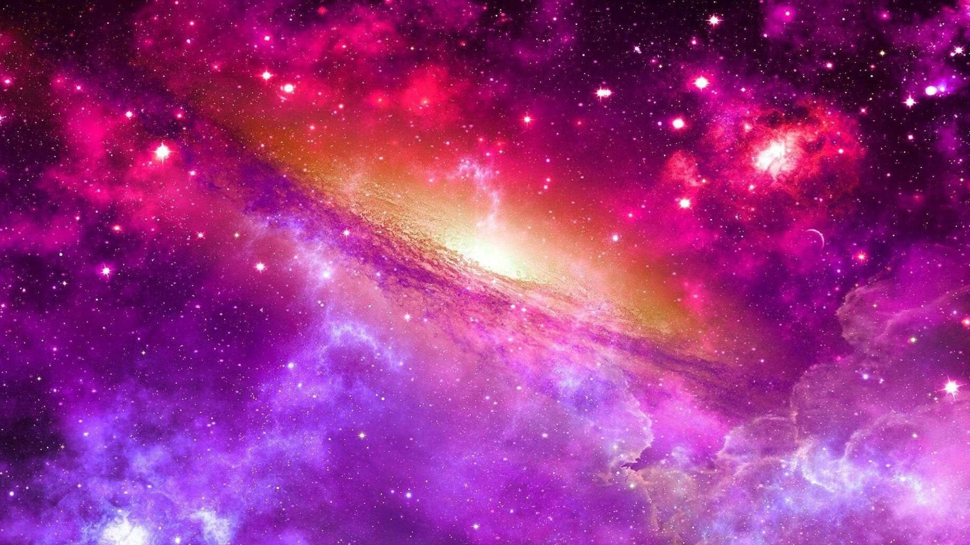 Galaxie drăguță cu gaură neagră Fundal