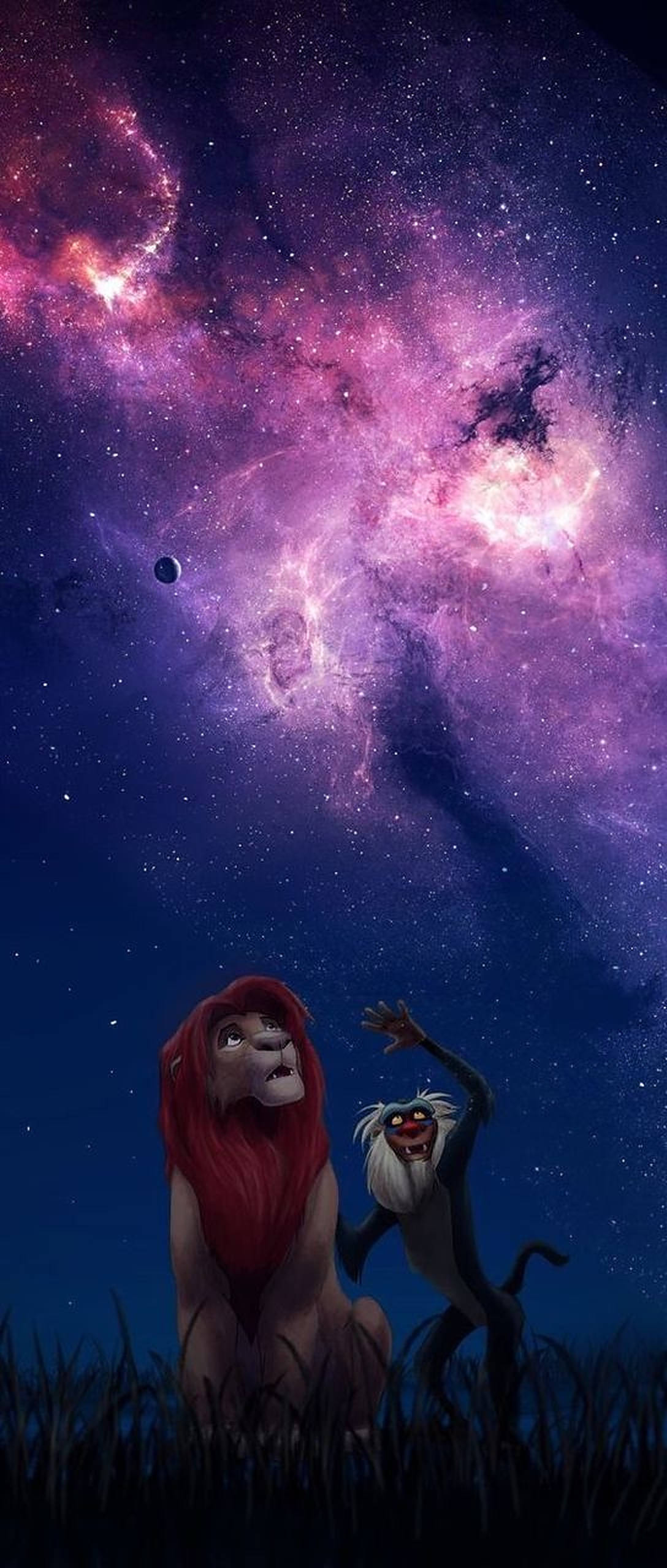 Galaxie Regele Leu Simba Fundal