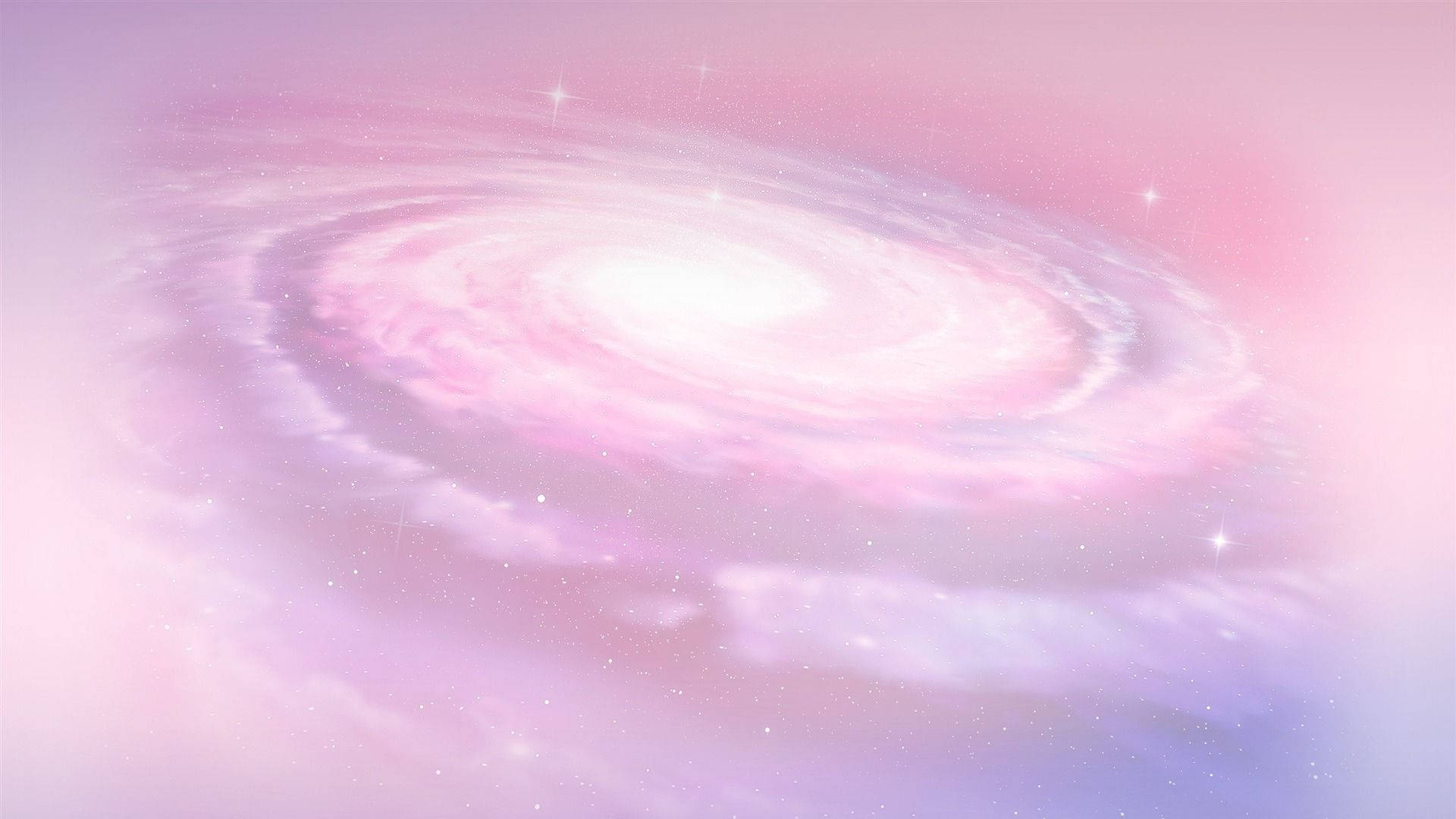 Galaxie roz estetică drăguță Fundal