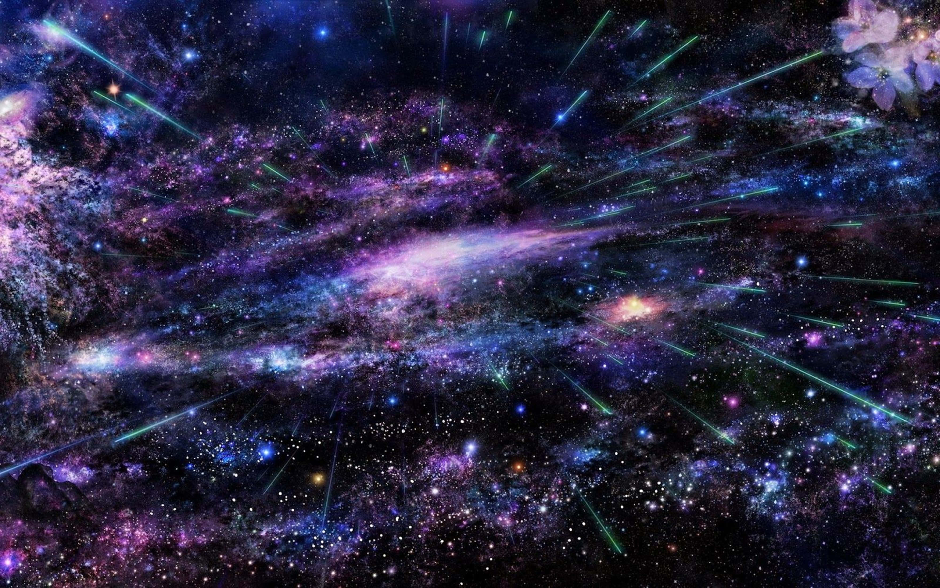 Galaxie spațială univers 4K Fundal
