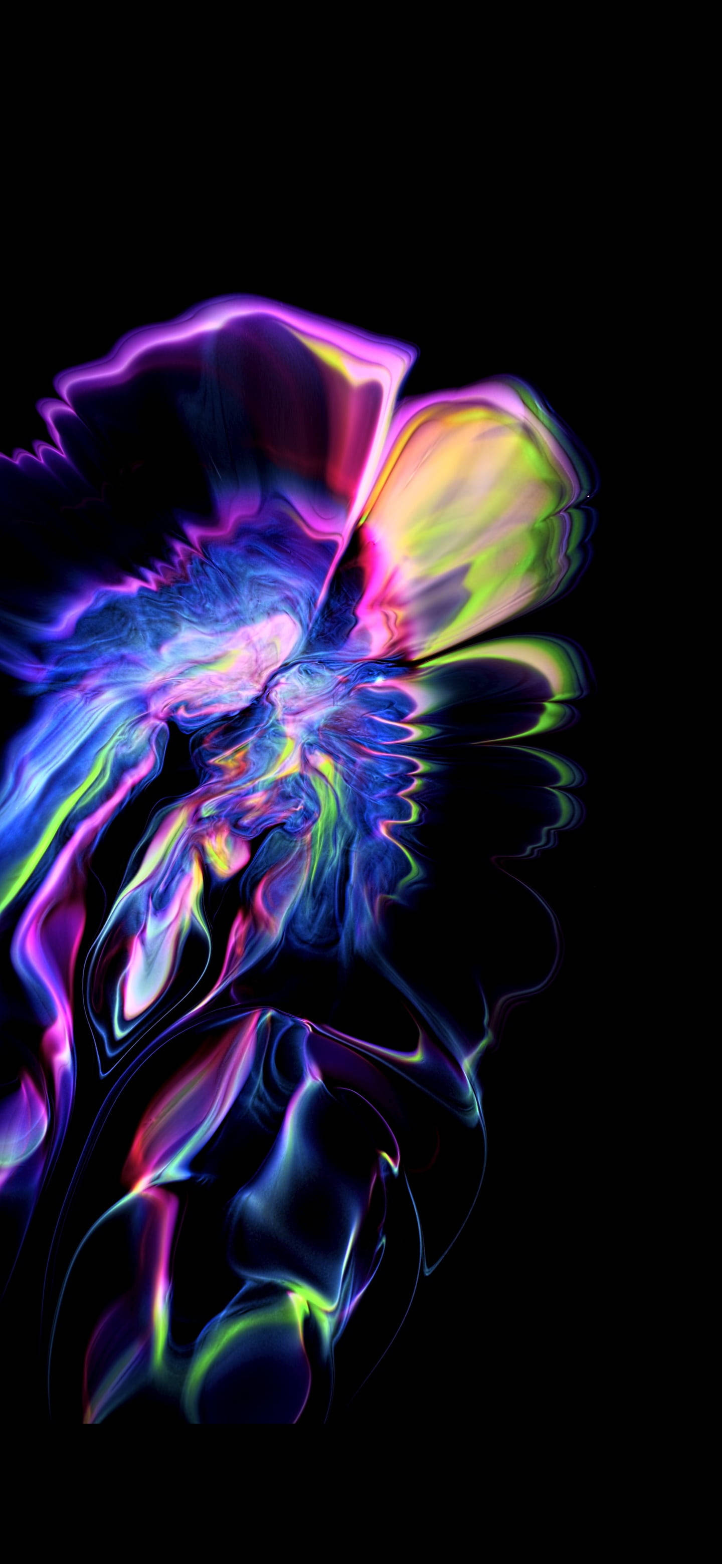 Galaxy Abstract OLED Phone Fundal