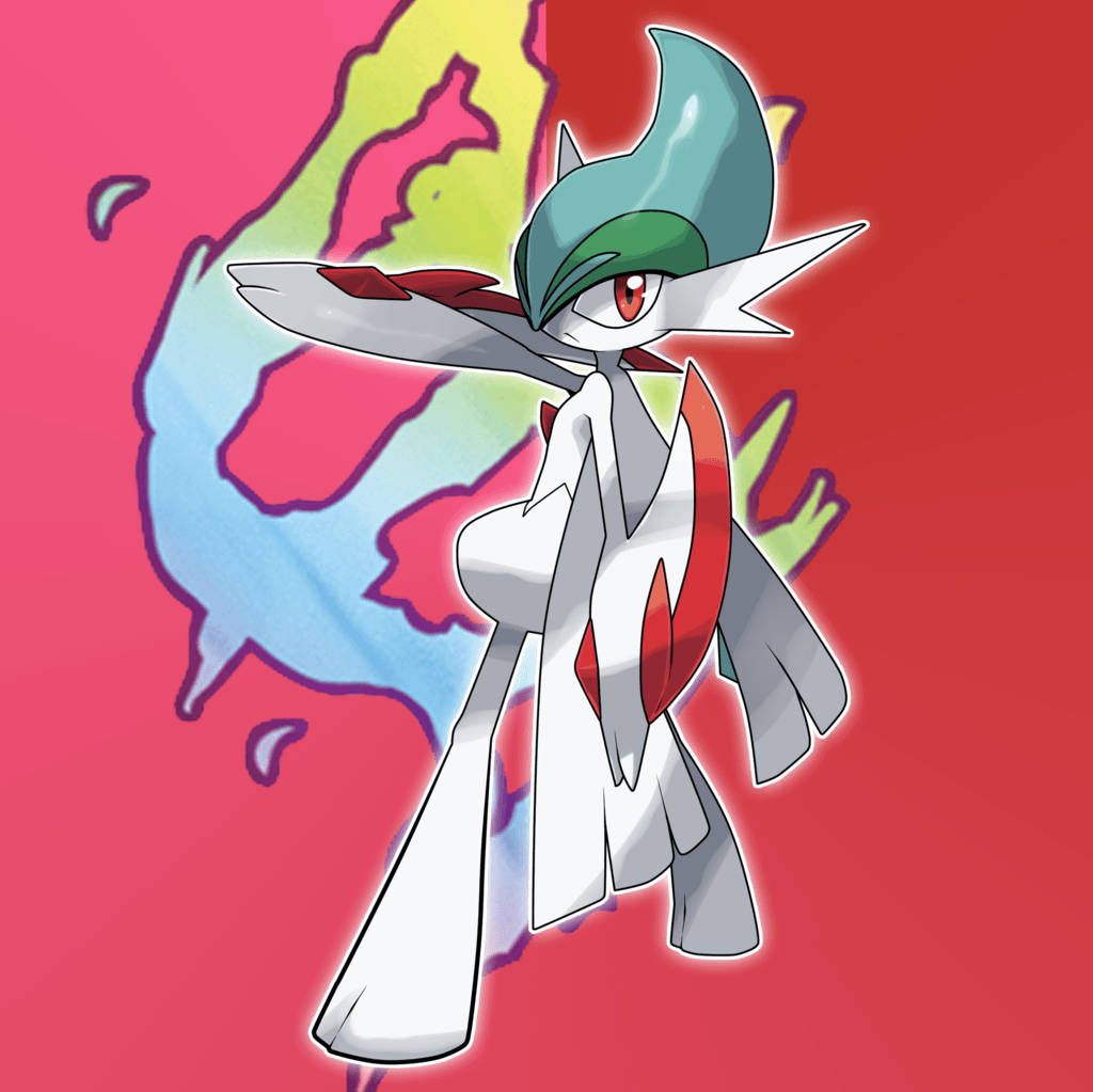 Gallade Mega Evolut Fundal