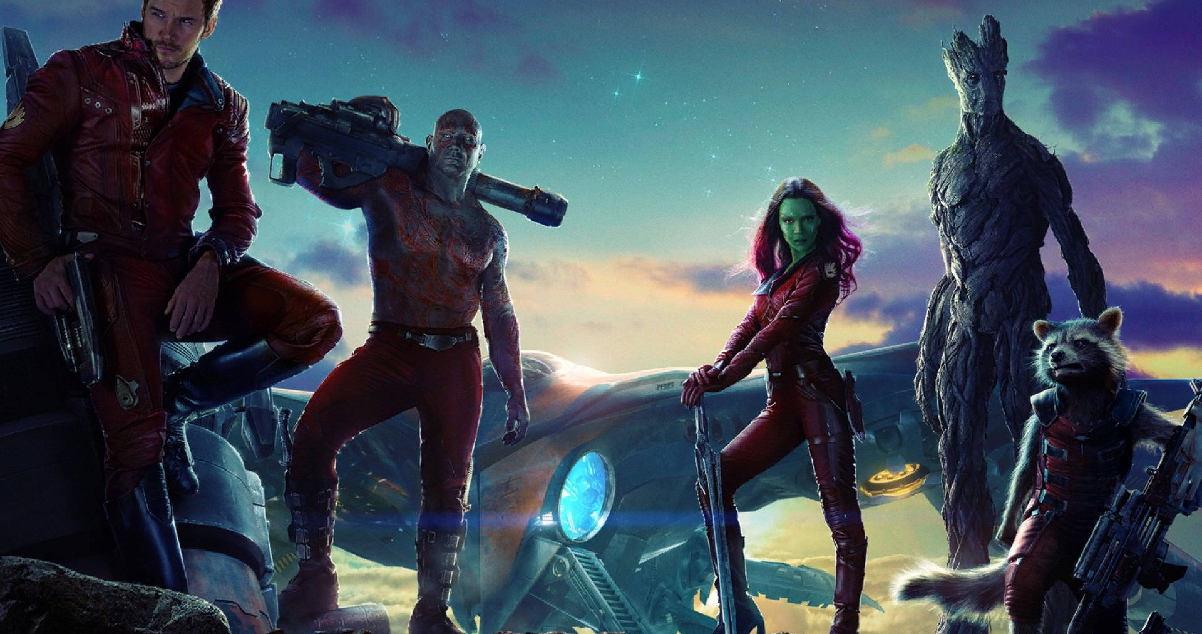 Gardienii Galaxiei Film Hollywood Fundal