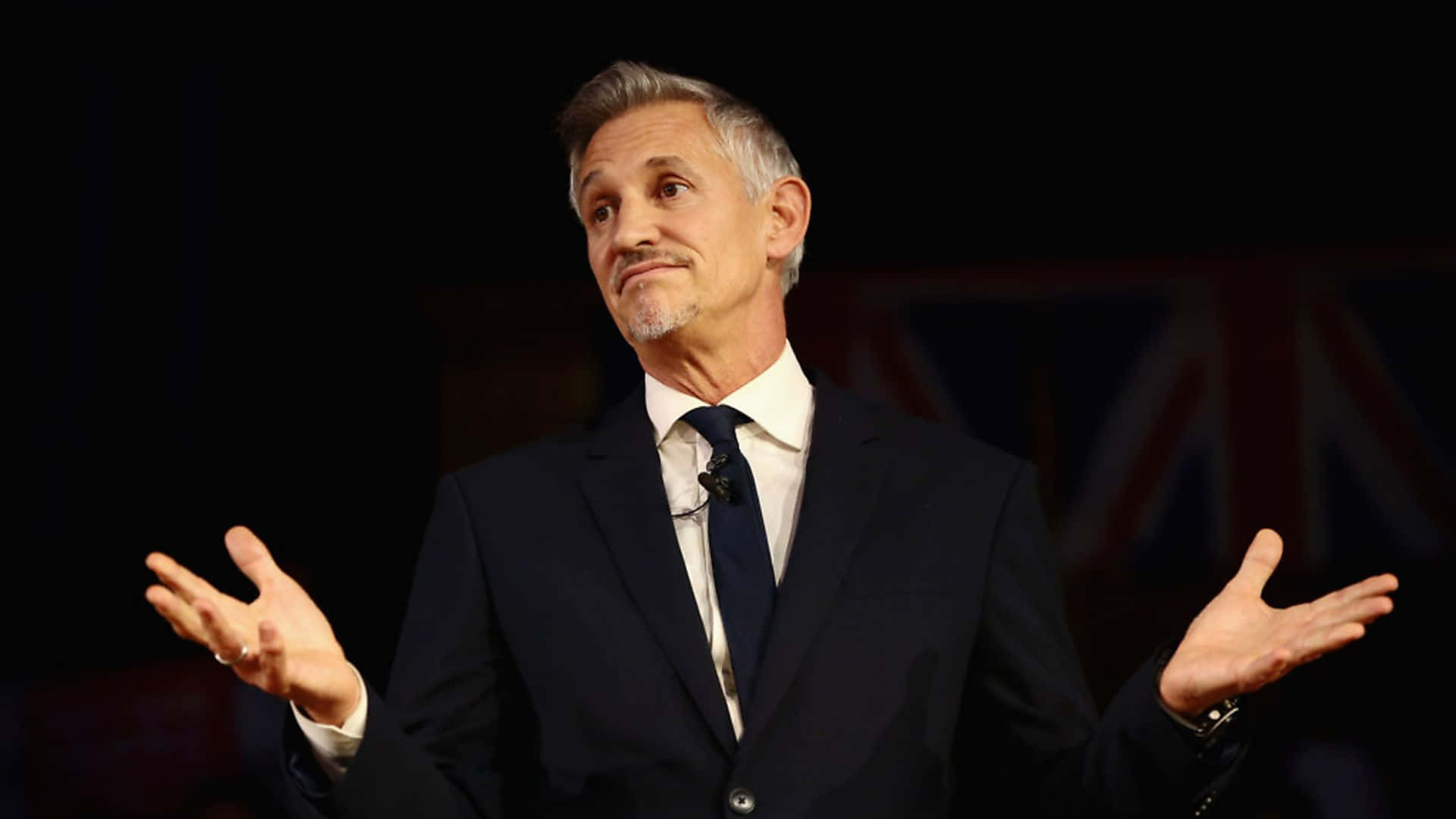 Gary Lineker în calitate de vorbitor Fundal