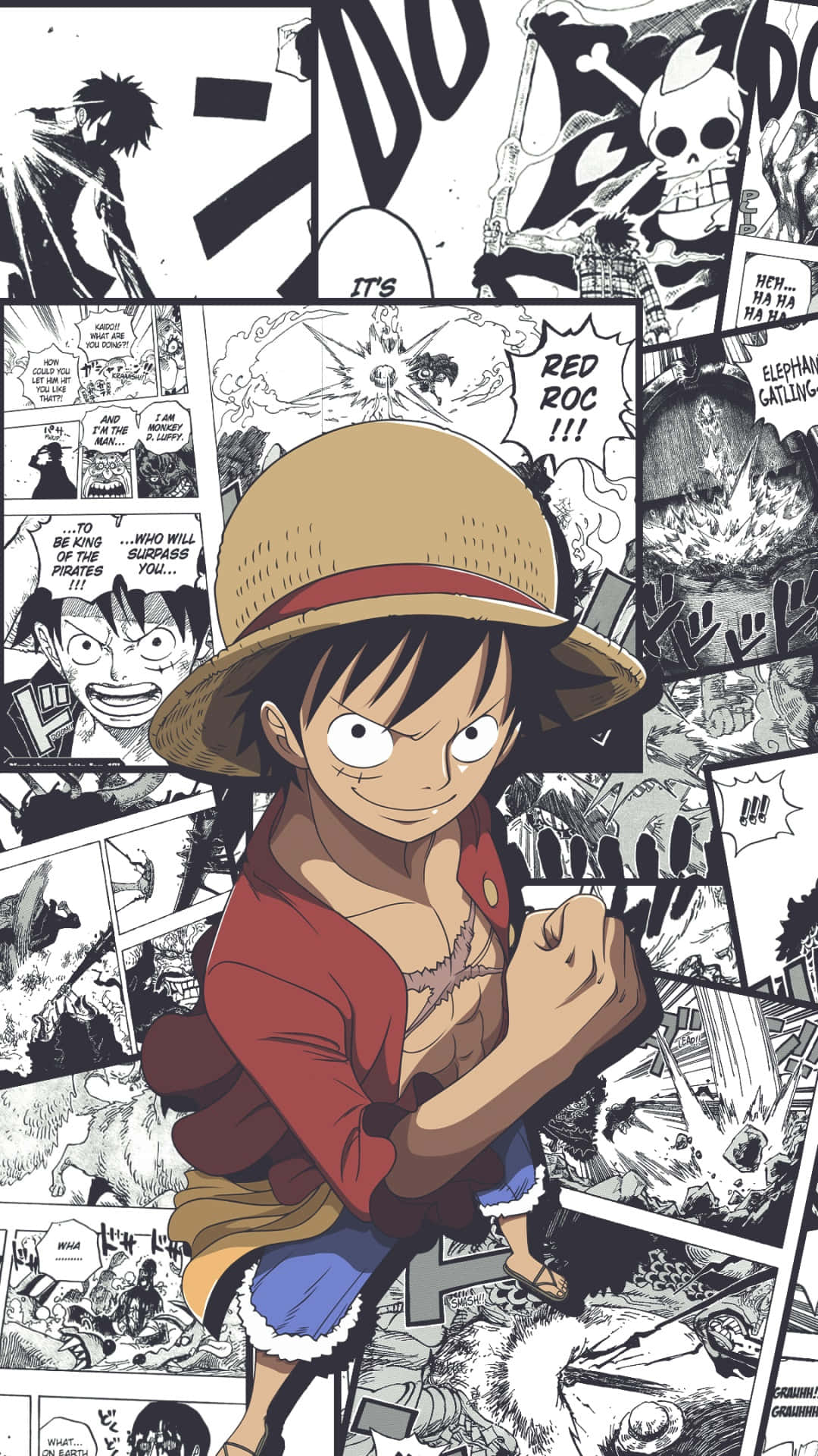 Gata de Navigare - Luffy Pornește Spre Noi Aventuri. Fundal