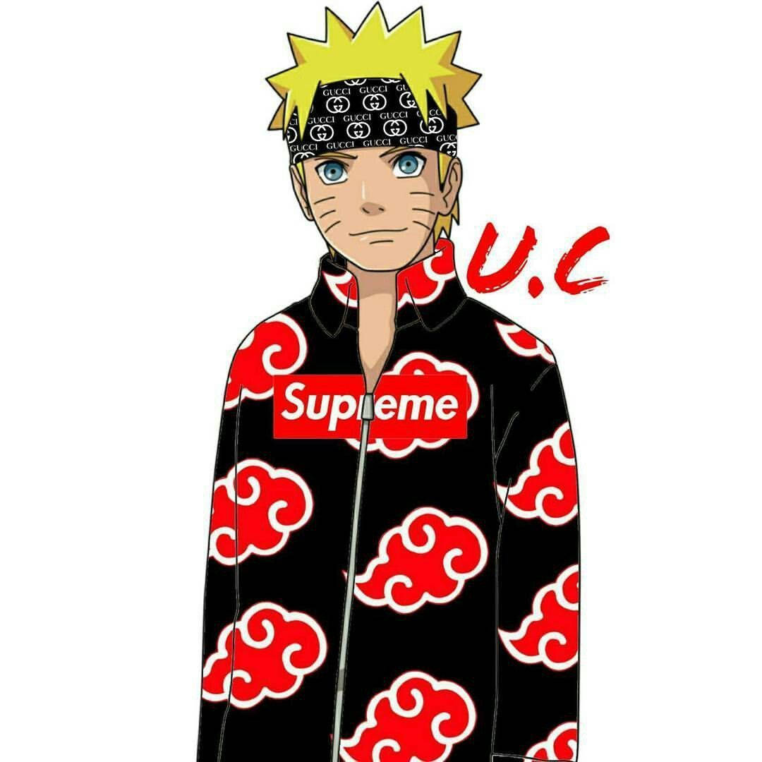 Geacă Naruto Swag Supreme Akatsuki Fundal