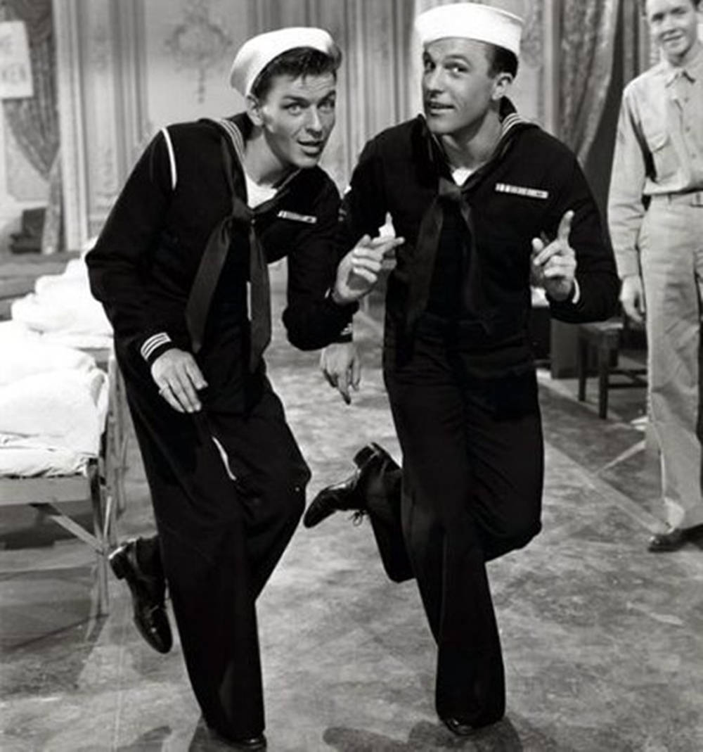 Gene Kelly Alb-Negru Fundal