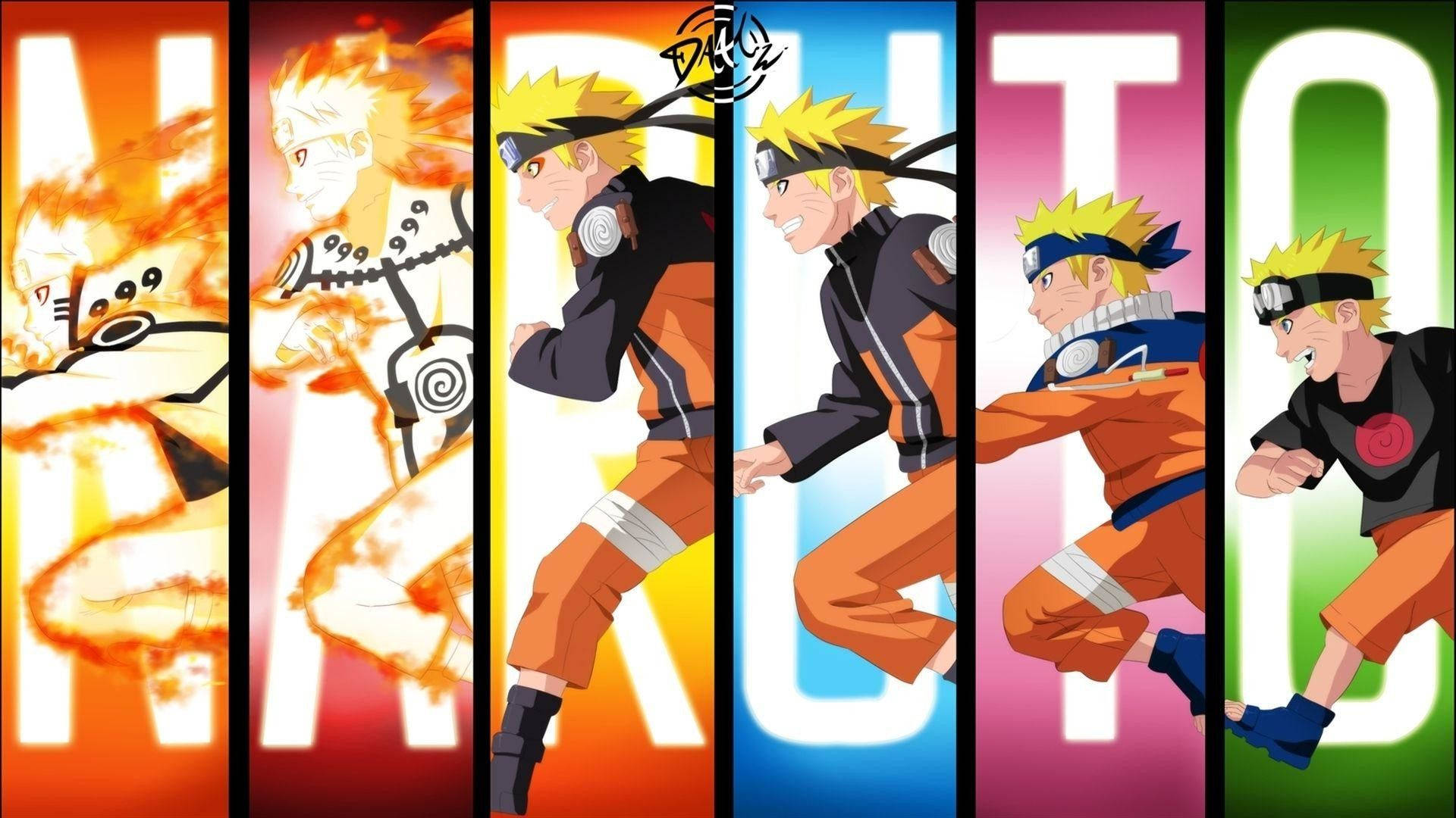 Generațiile lui Naruto Laptop Fundal