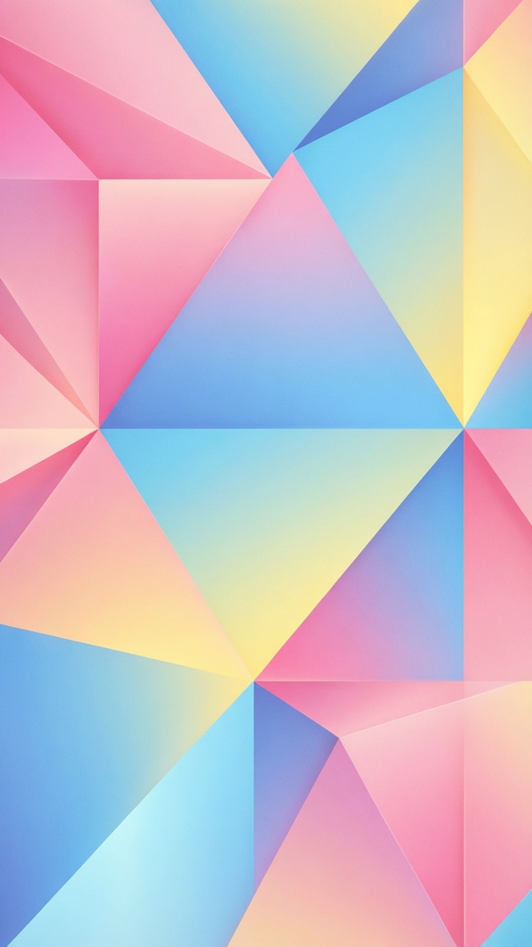 Geometric Pastel Fundal