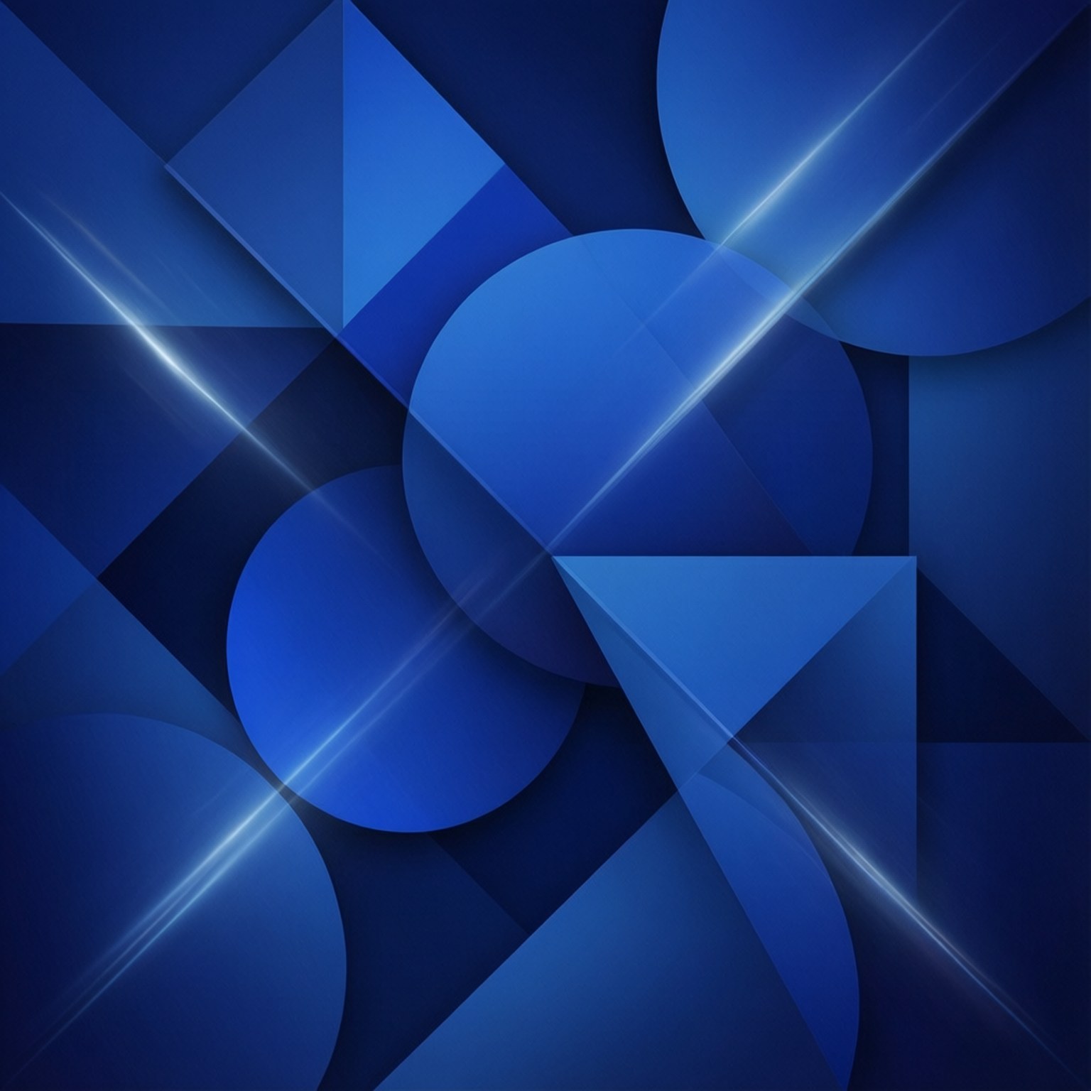 Geometrie Albastră Fundal