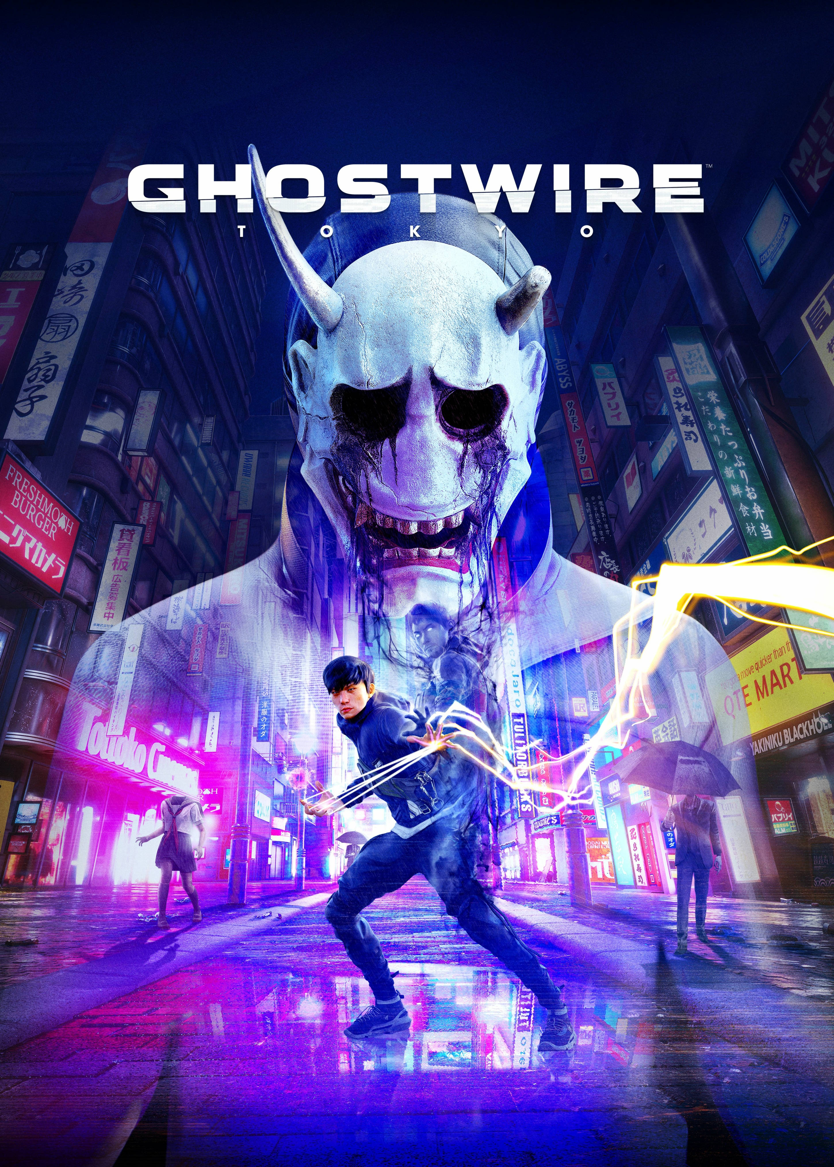 Ghostwire Tokyo – coperta oficială a jocului Fundal