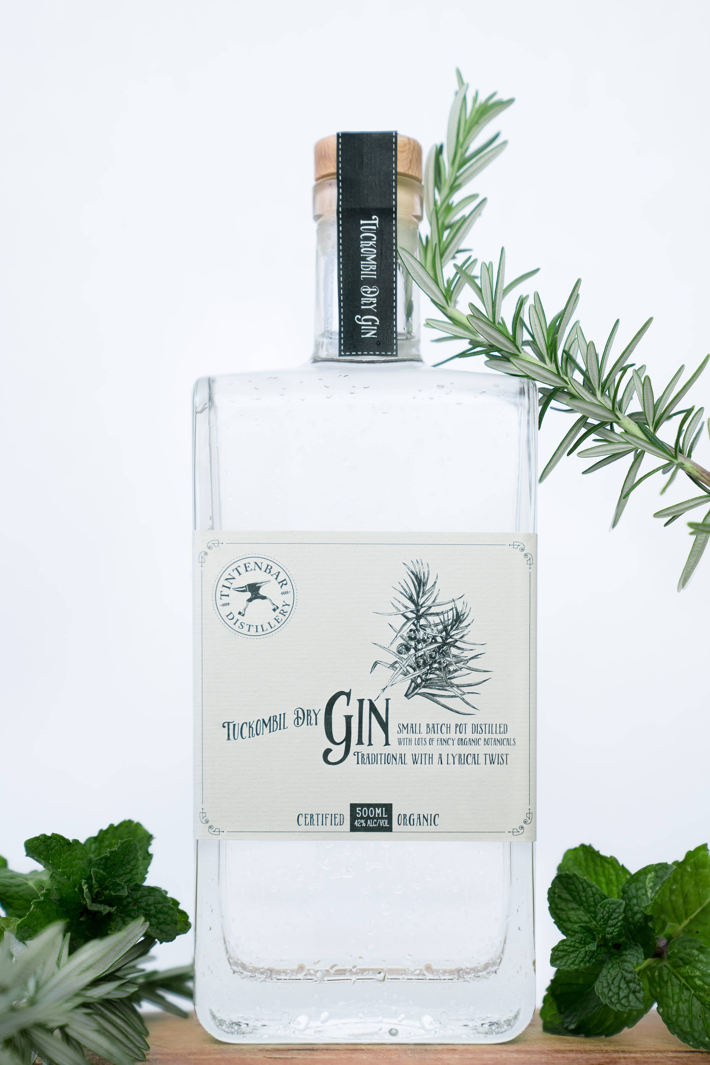 Gin cu Frunze de Mentă Fundal