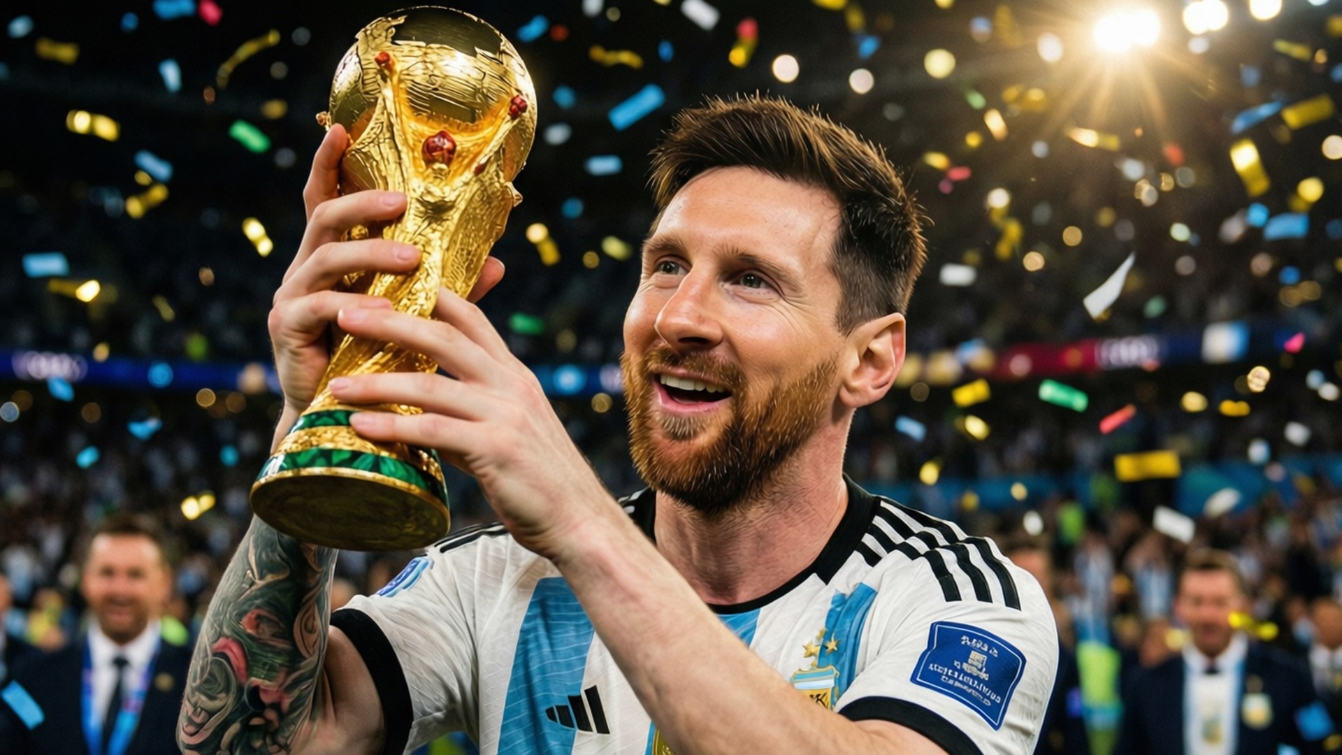 Gloria lui Messi la Cupa Mondială Fundal