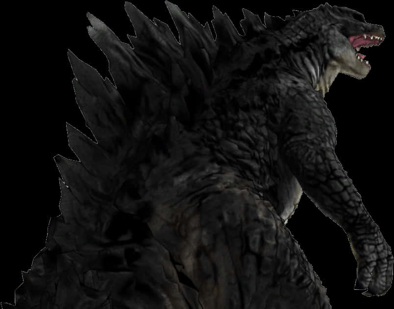 Godzilla răcnește în întuneric Fundal
