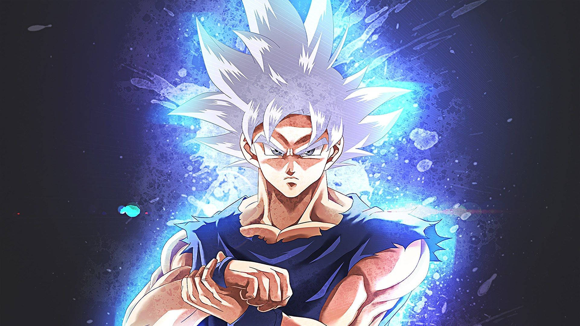 Goku Aesthetic Stăpânirea Ultra Instinct Fundal