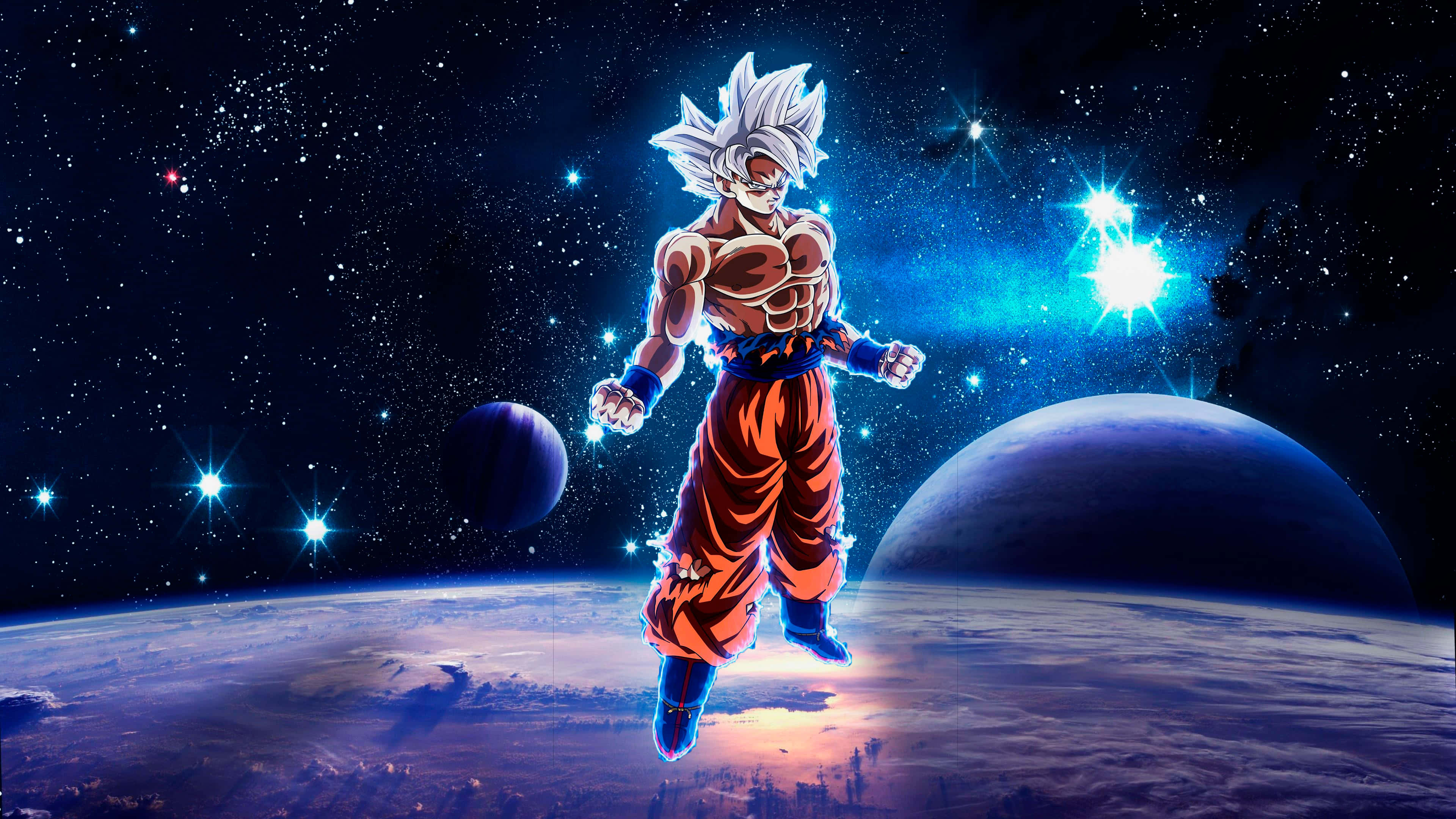 Goku atinge instinctul suprem Fundal