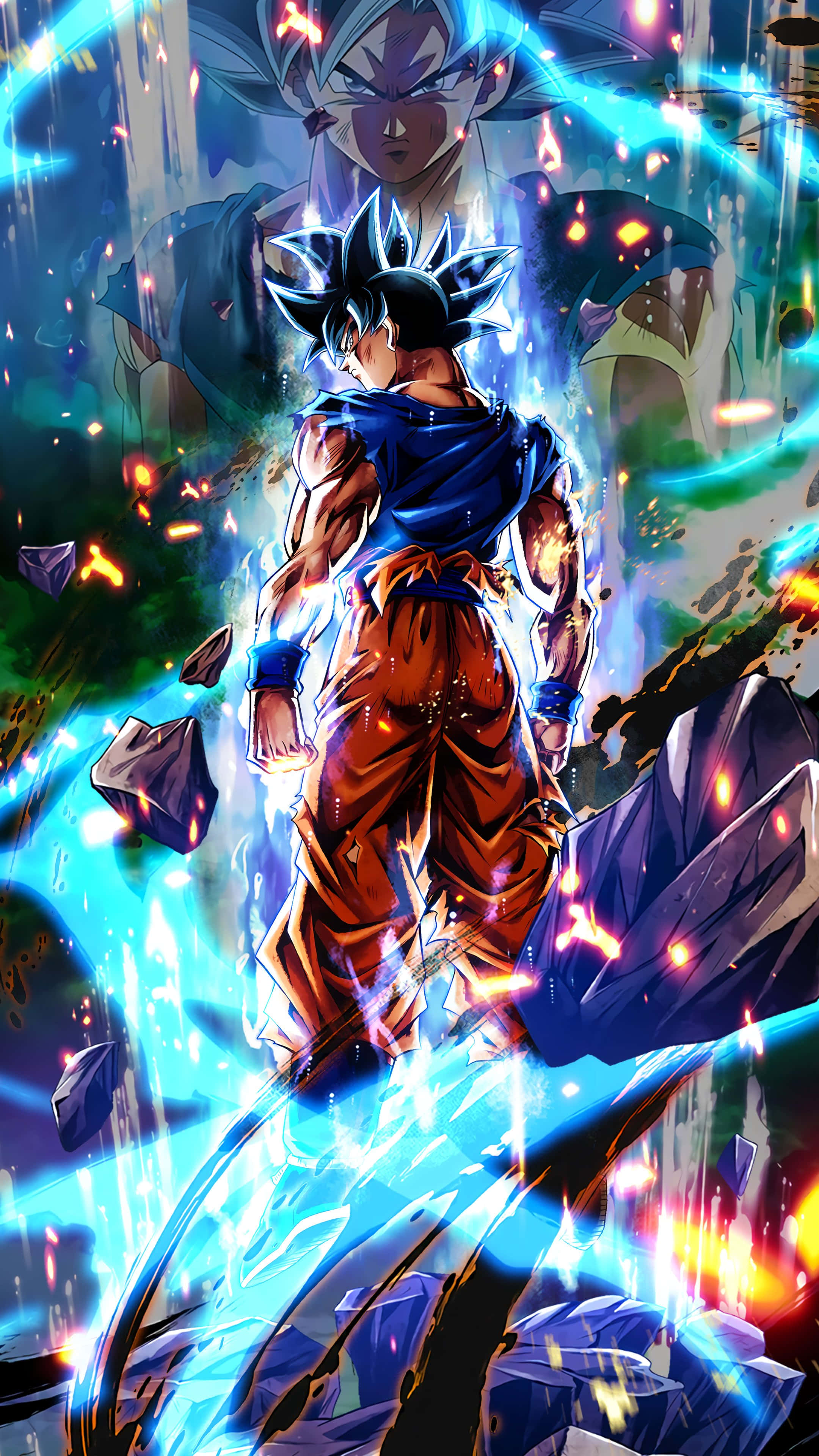 Goku atinge transformarea Ultra Instinct Fundal