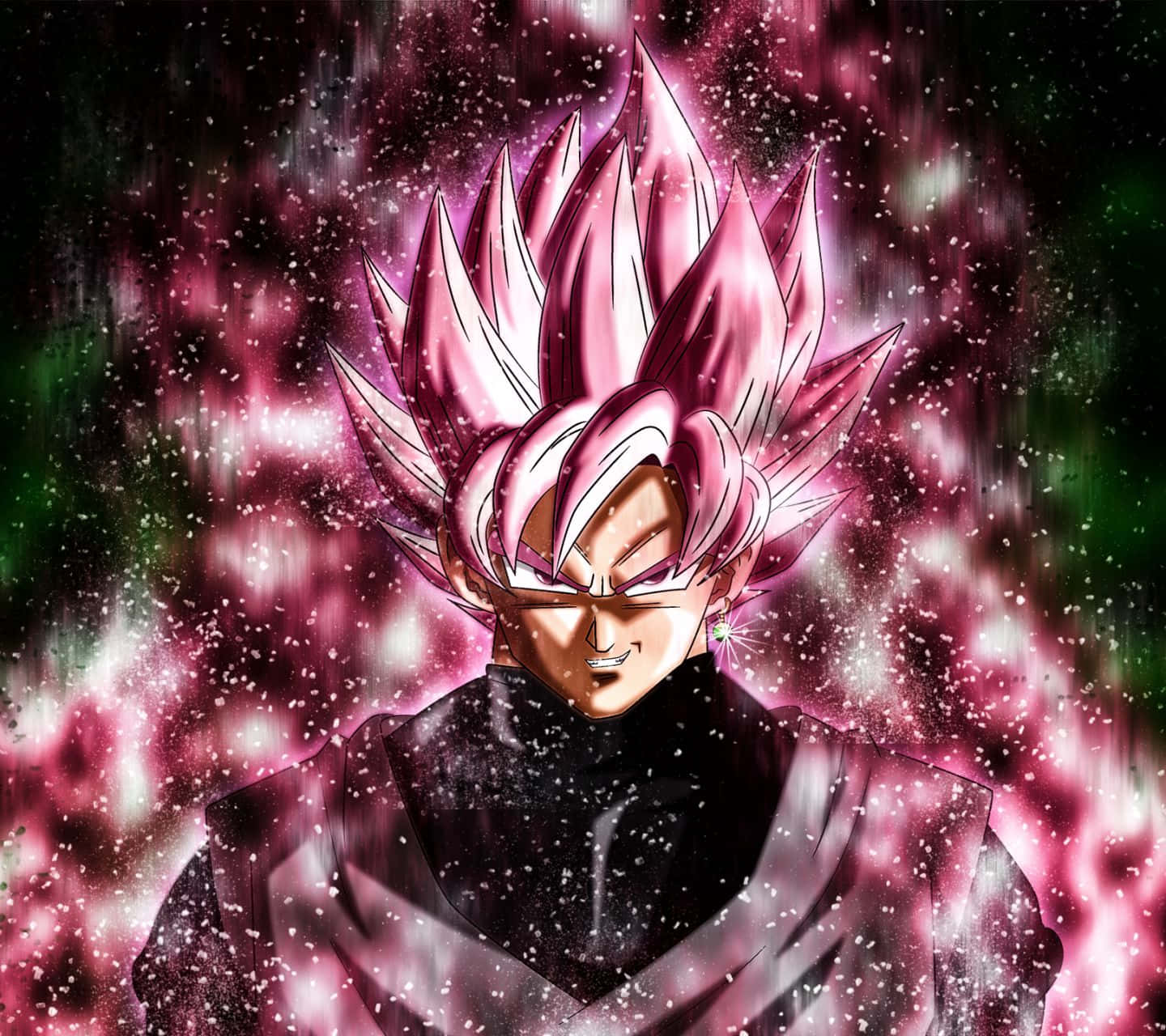 Goku Black dezlănțuind întunericul Fundal