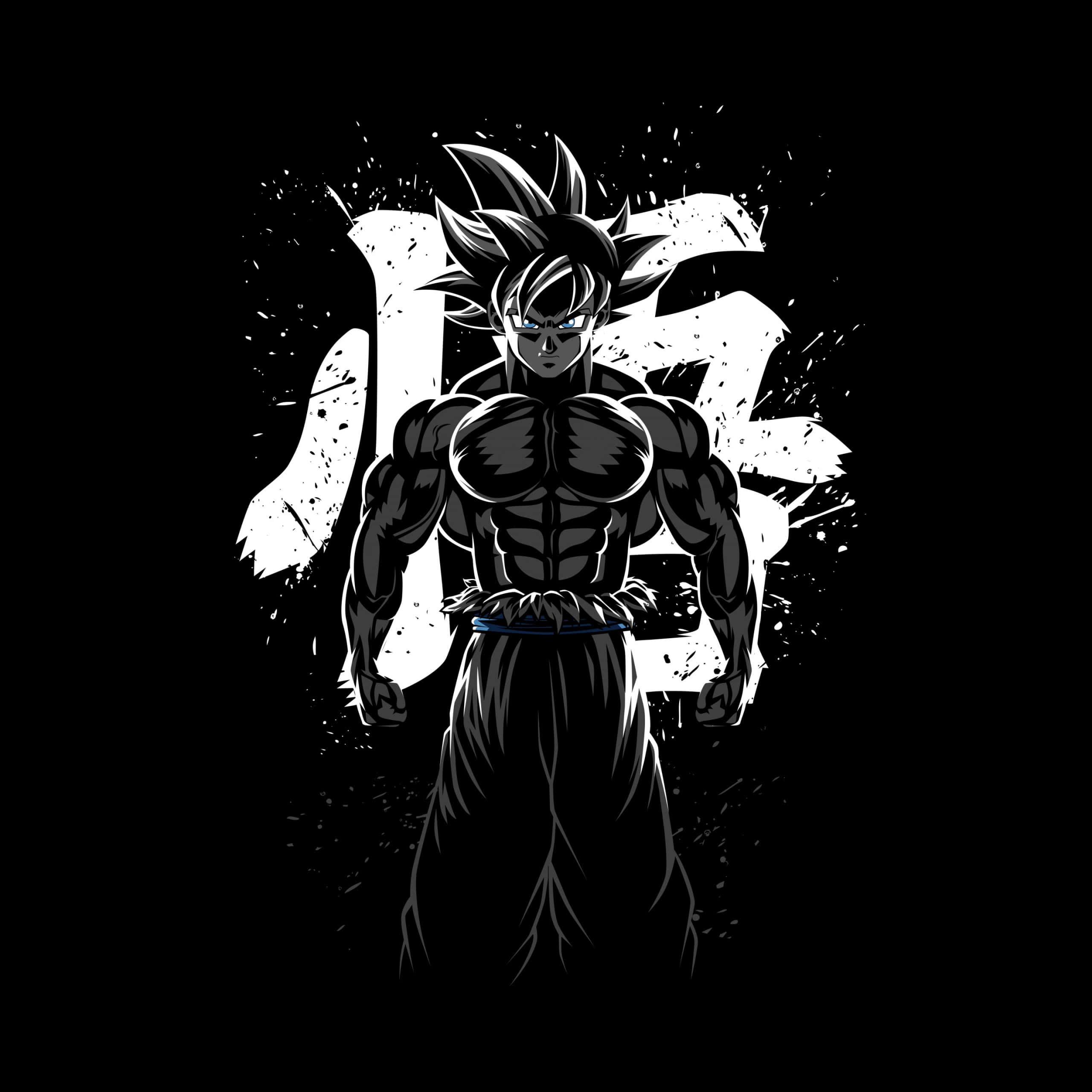 Goku Black dezlănțuindu-și puterea întunecată într-o luptă epică Fundal