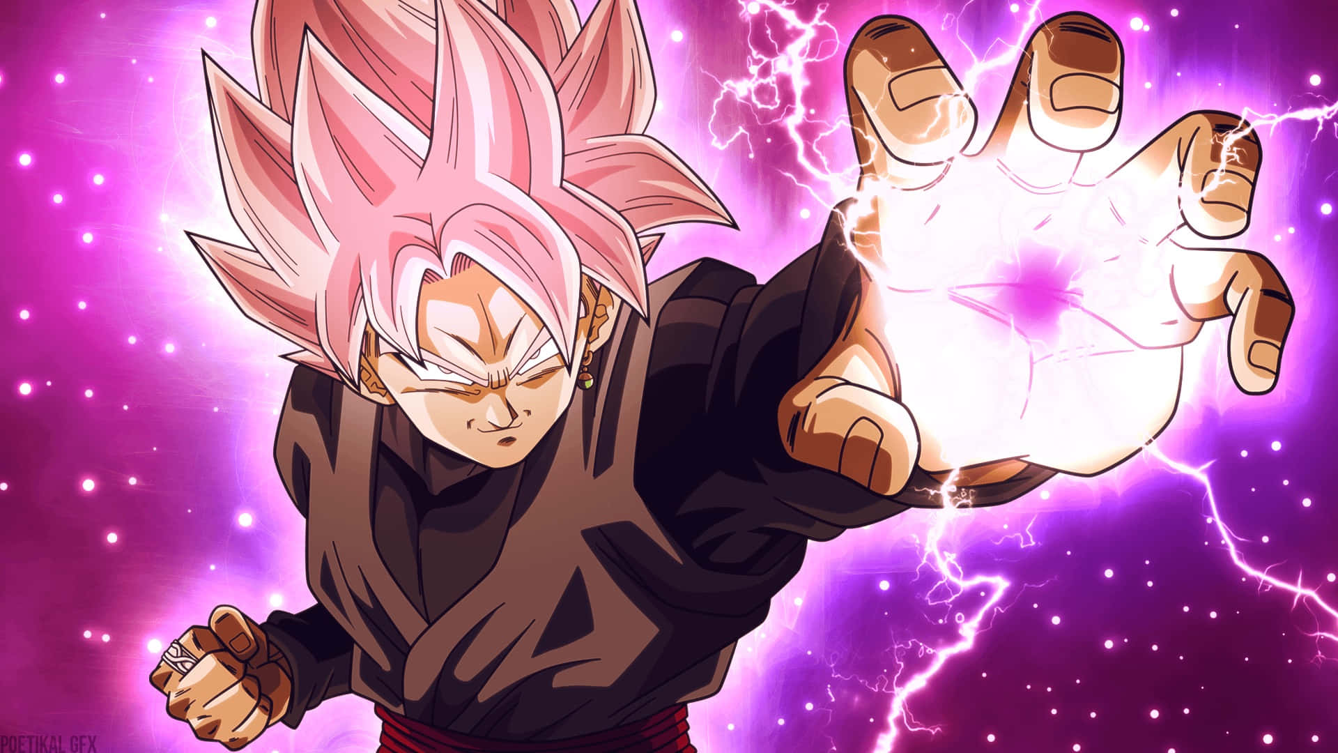 Goku Black - Răufăcătorul Suprem al Transformărilor Fundal