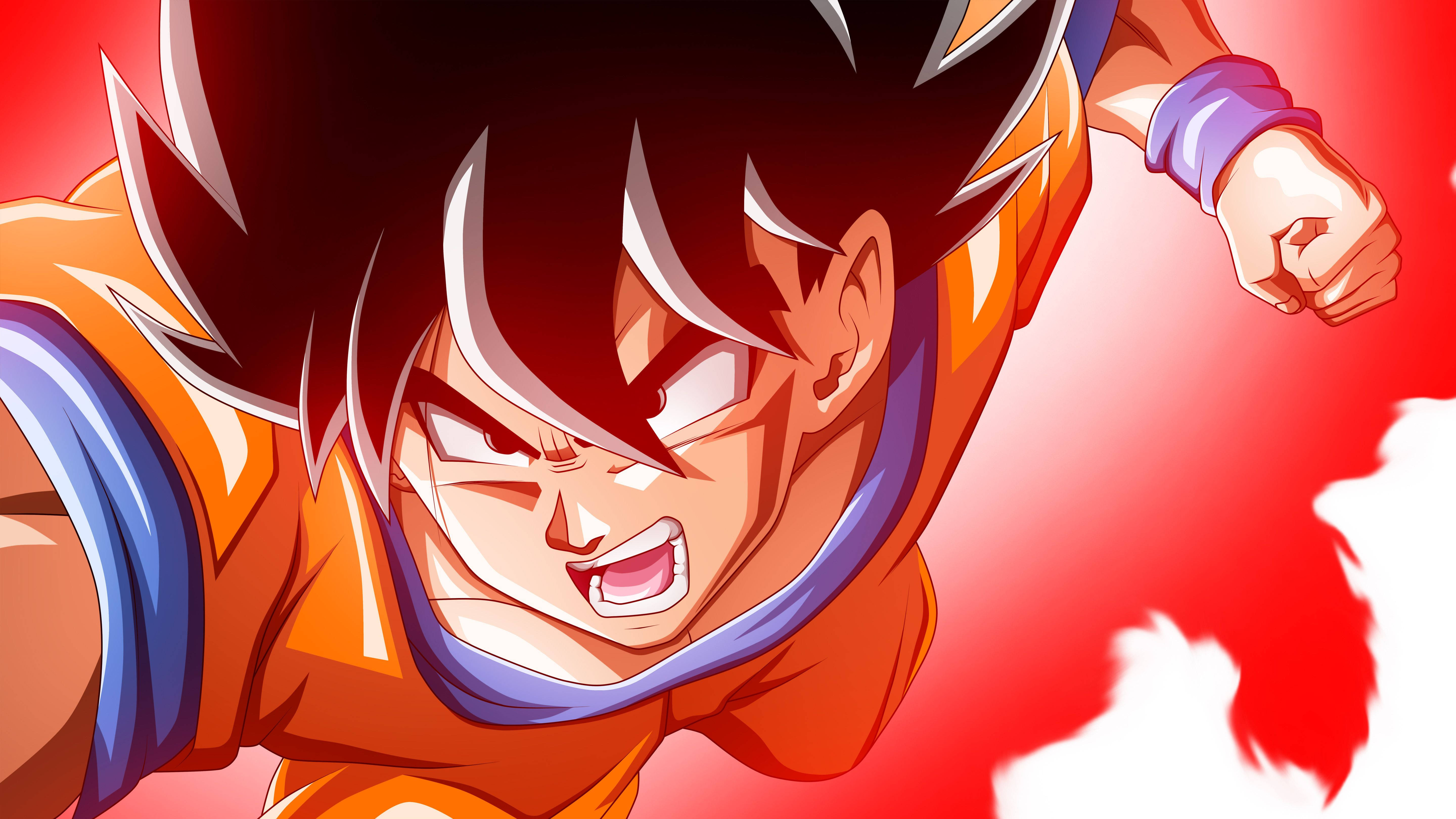 Goku dezlănțuie un atac epic Fundal