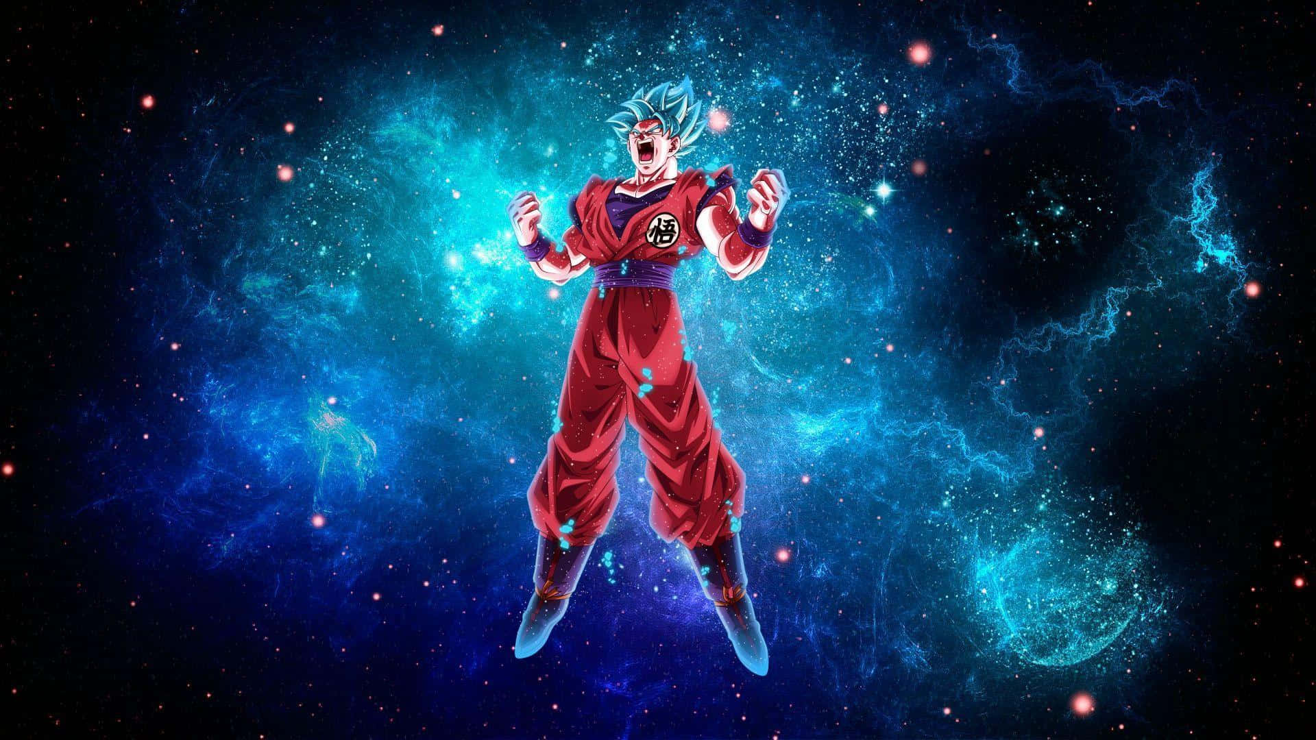 Goku, eroul legendar din Dragon Ball Fundal