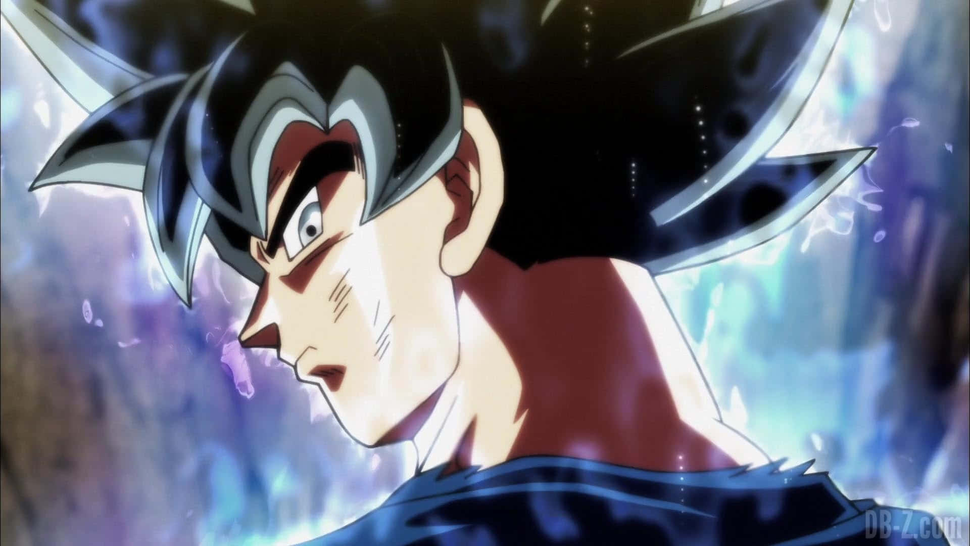 Goku folosește puterea Ultra Instinct Fundal