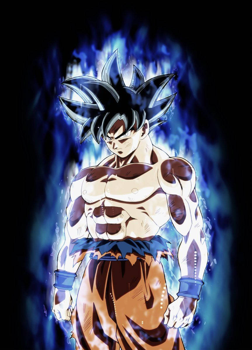 Goku în forma Ultra Instinct Fundal
