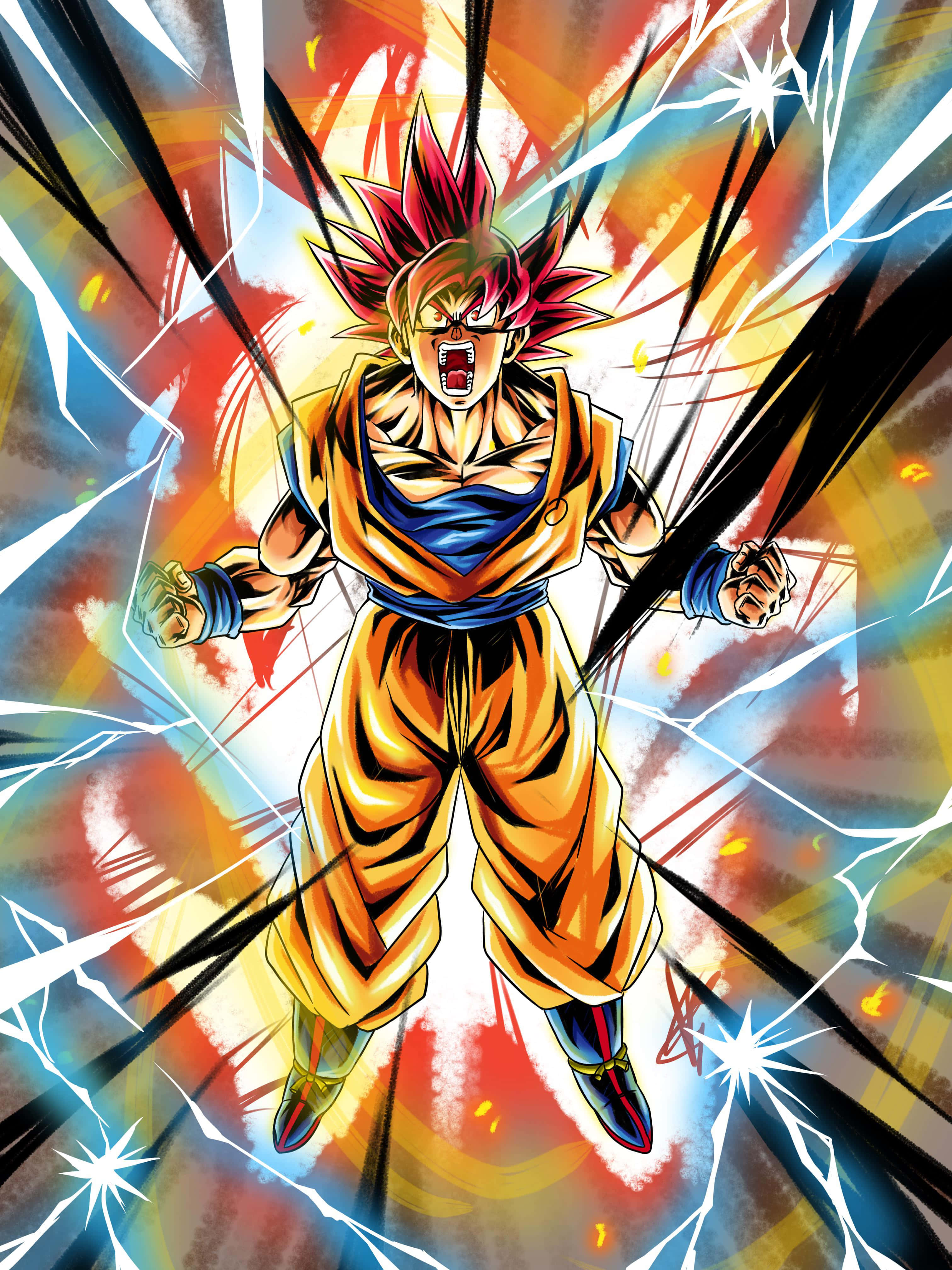 Goku își depășește limitele cu Ultra Instinct! Fundal