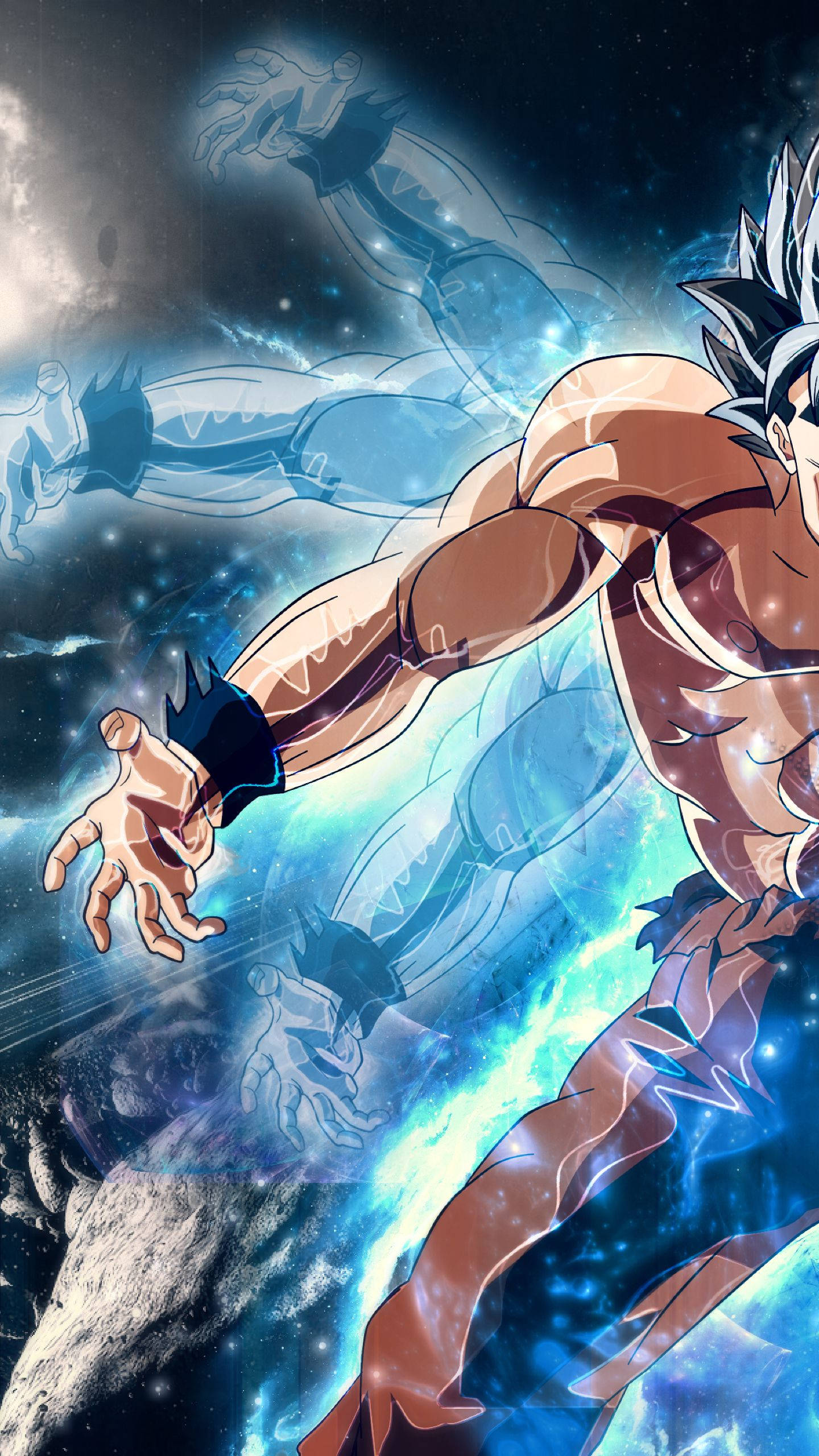 Goku își dezlănțuie puterea Super Saiyan Fundal