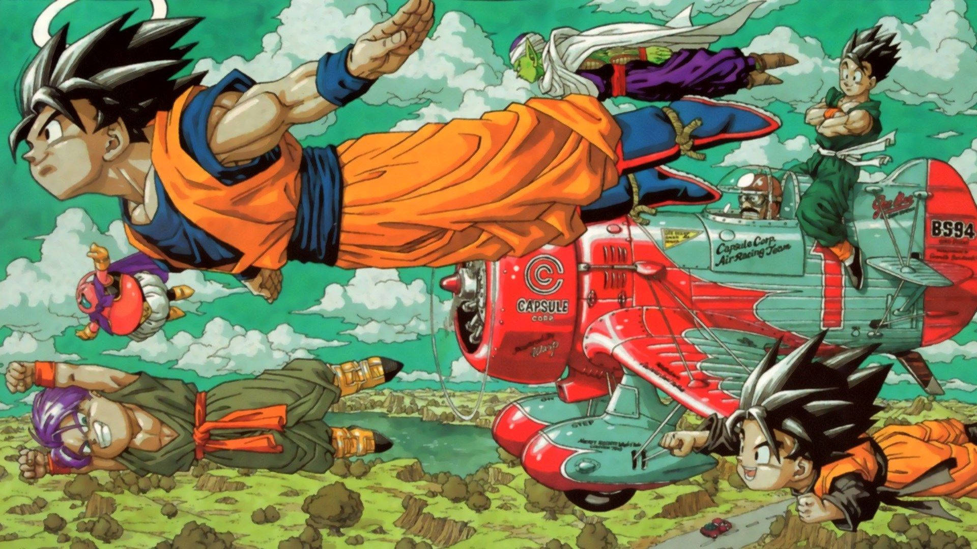 Goku se antrenează cu intensitate sporită pentru turneul viitor din Dragon Ball Fundal