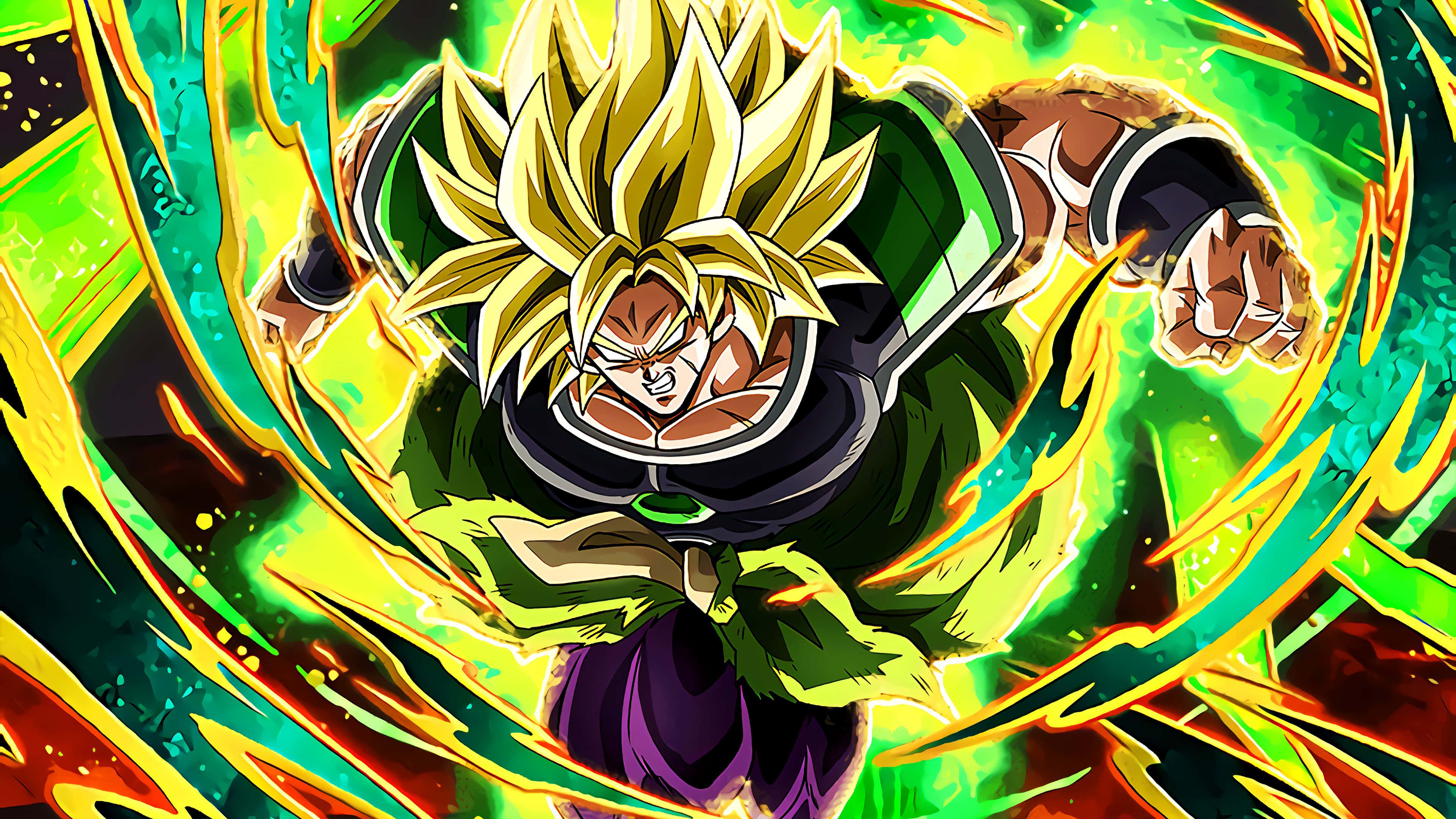 Goku și Vegeta se confruntă cu temutul războinic Broly în Dragon Ball Super Broly. Fundal