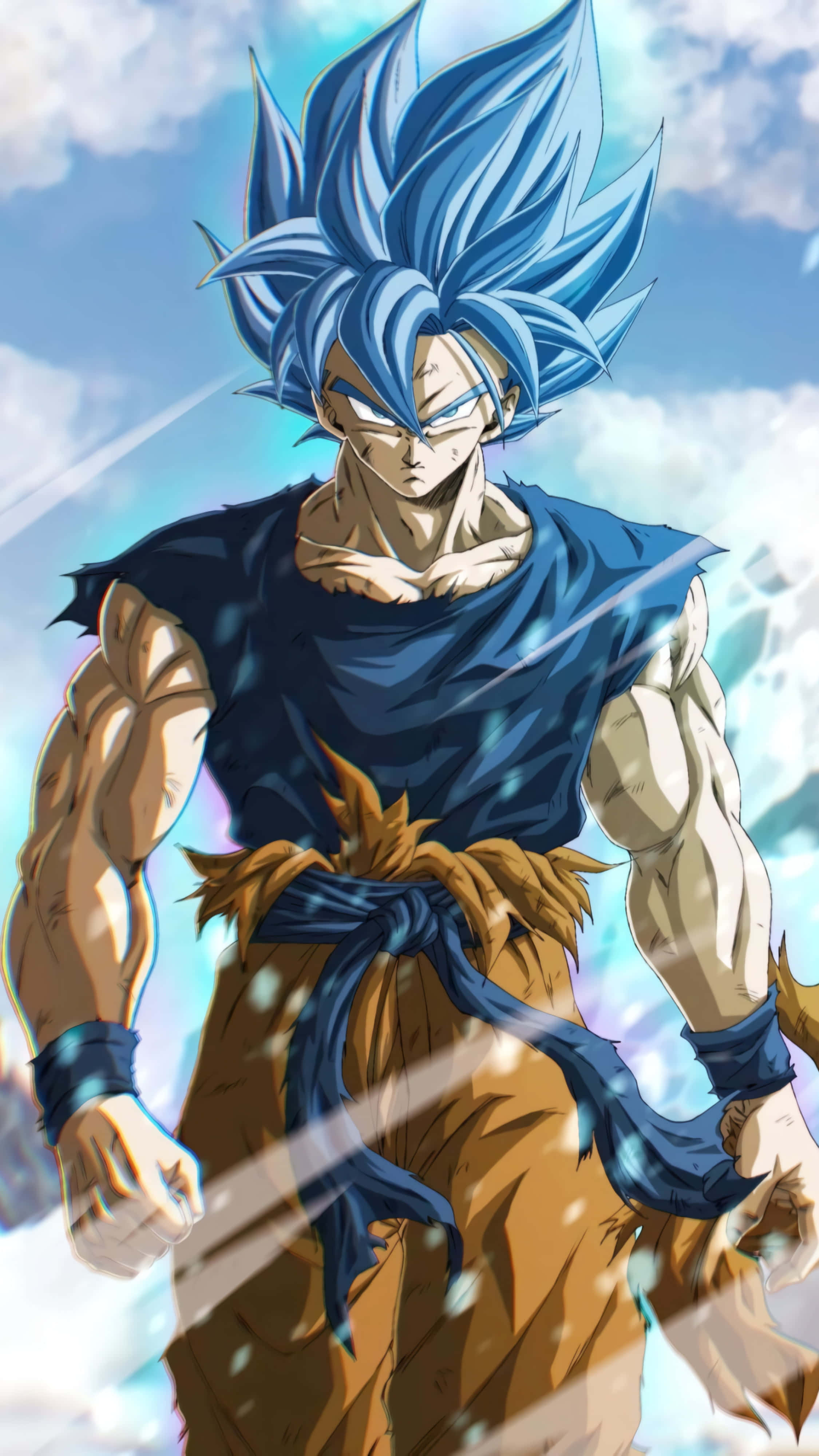 Goku Super Saiyan Blue Dragon Ball Z Fundal