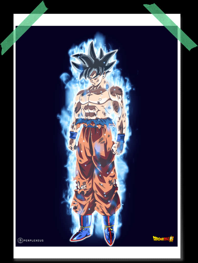 Goku Ultra Instinct Aura Fundal