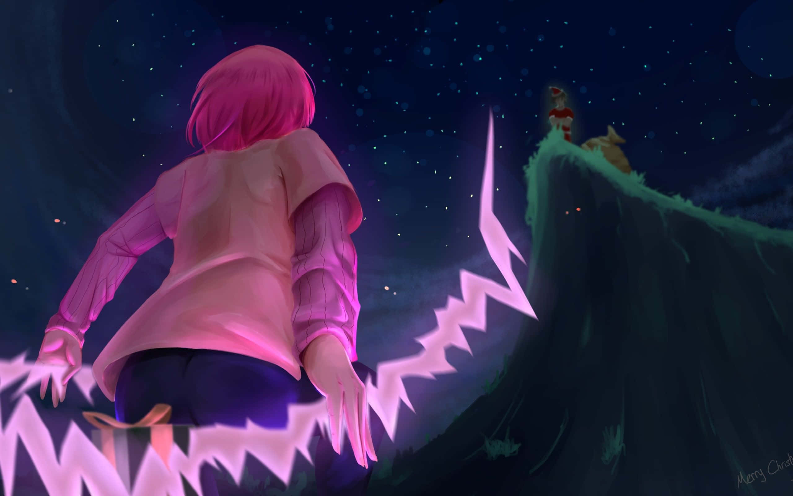Gowther din Anime-ul Seven Deadly Sins Fundal