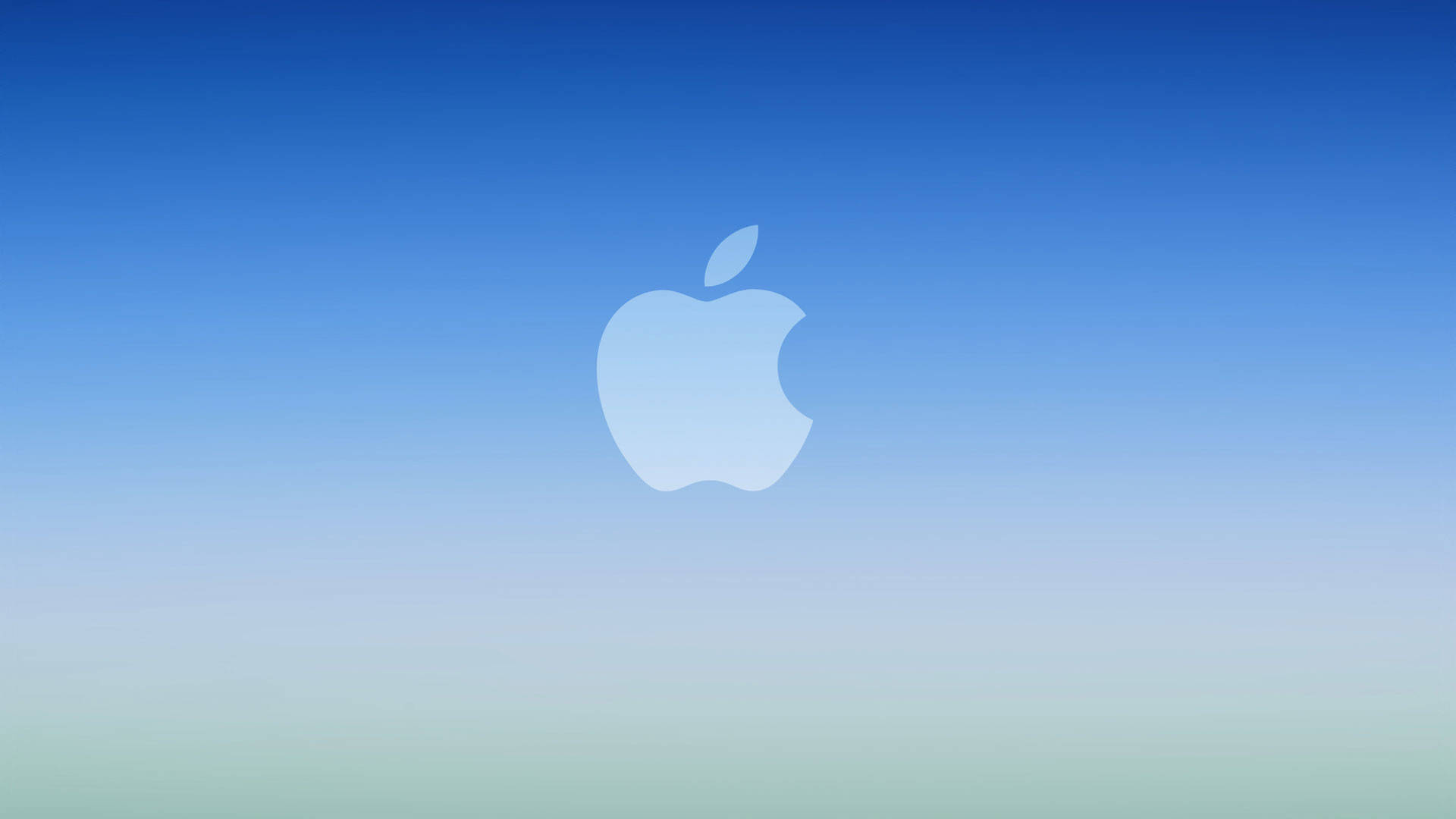 Gradient Albastru Răcoros Apple Fundal