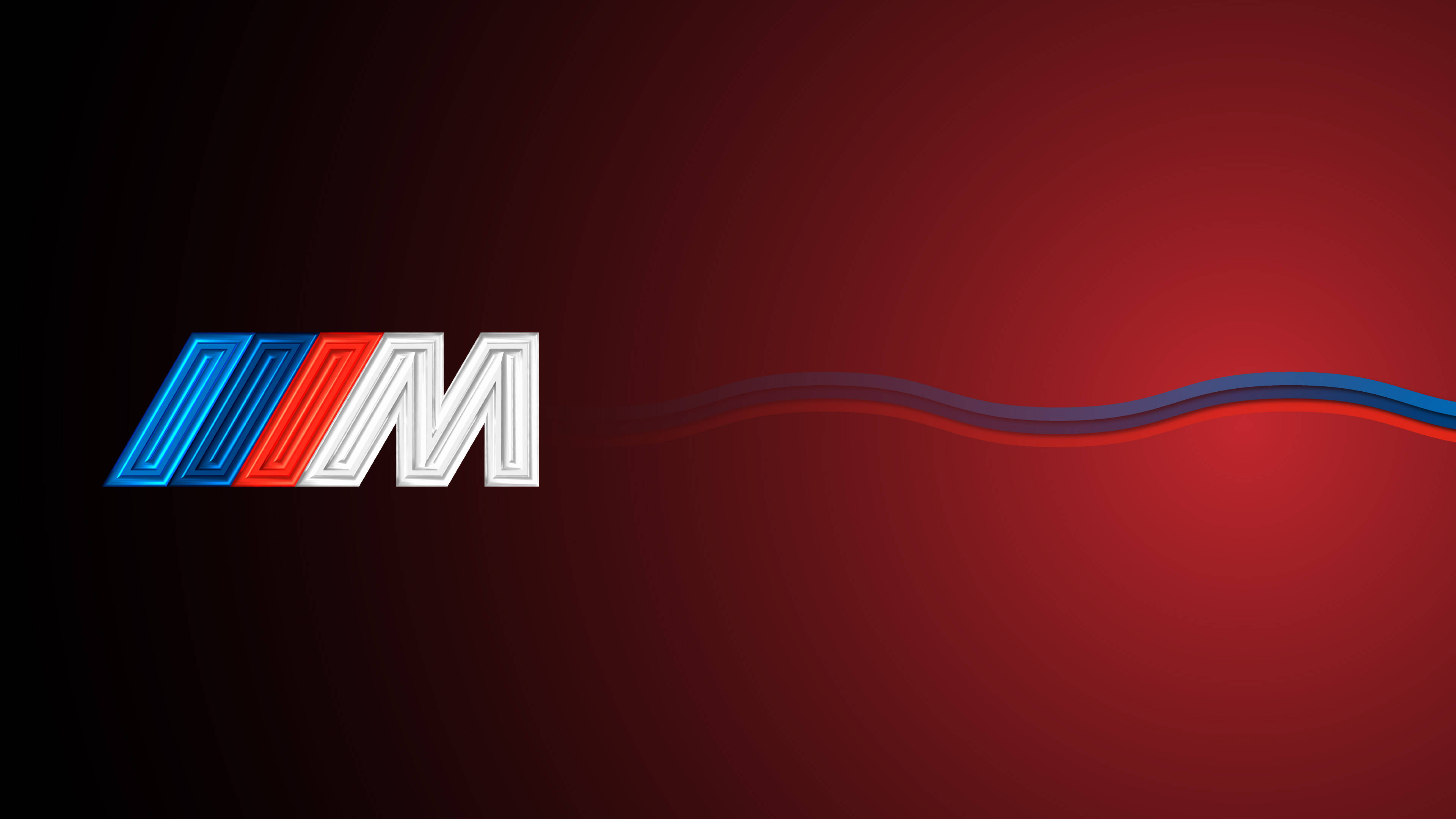 Gradient roșu Logo BMW M Fundal