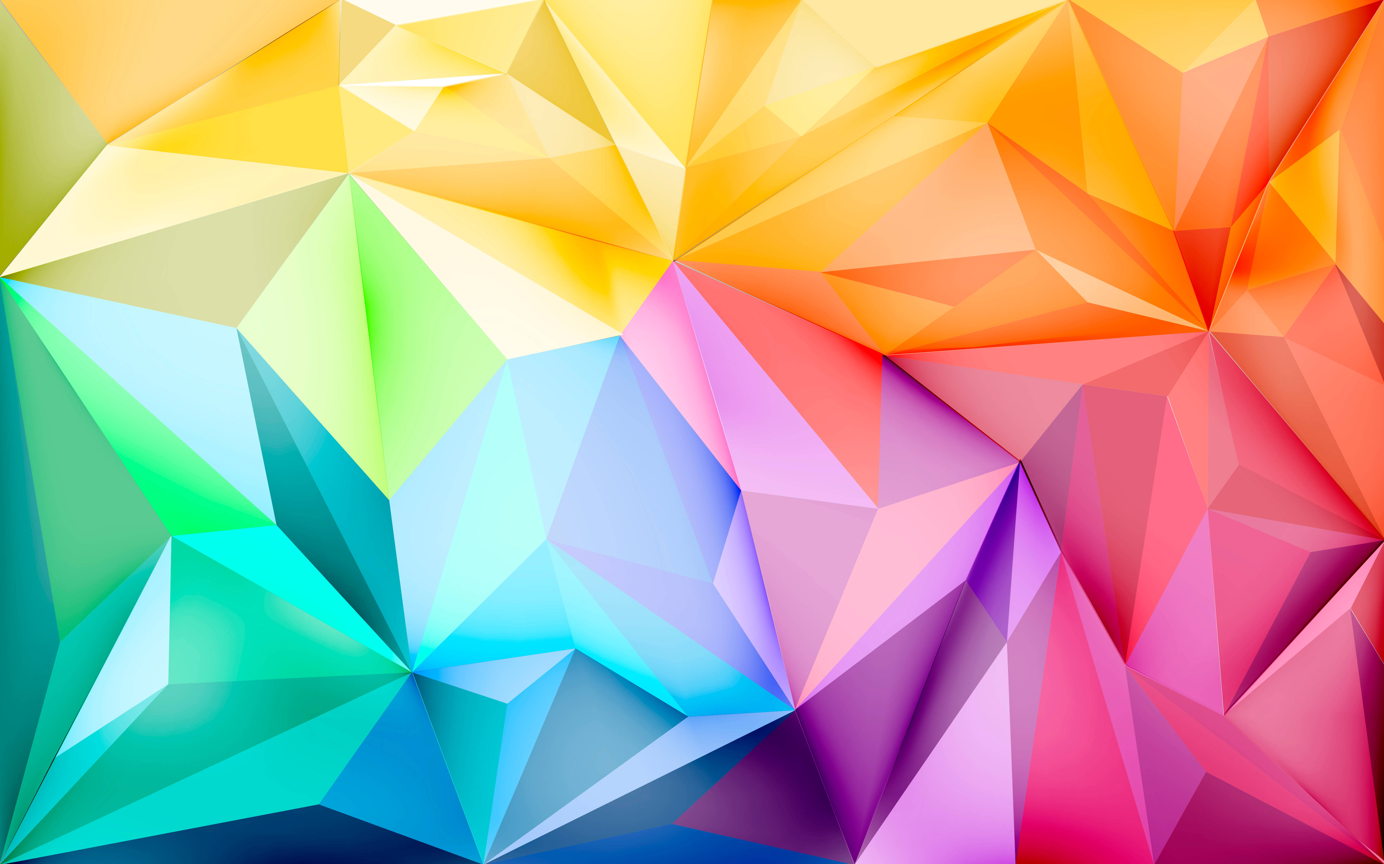 Grafică geometrică 3D pentru fundal colorat Fundal