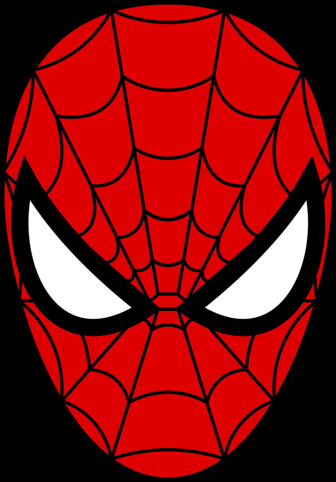 Grafică iconică cu masca lui Spiderman Fundal