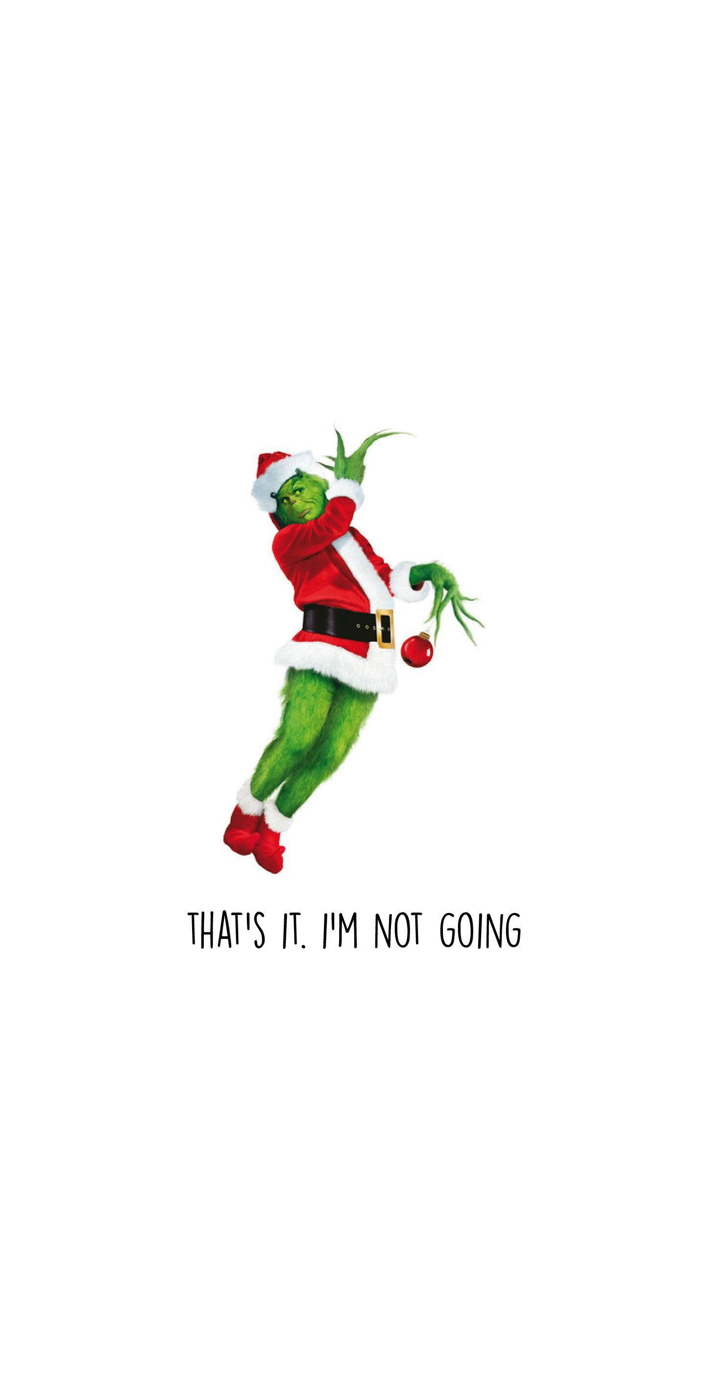 Grinch drăguț de Crăciun Fundal