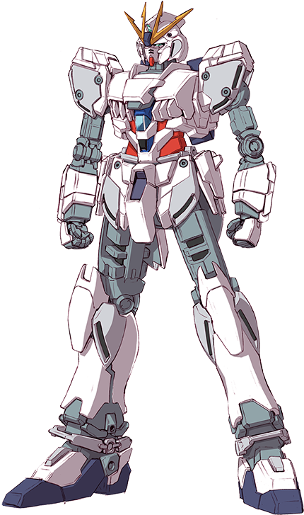 Gundam Mecanic Iconic în Picior Fundal