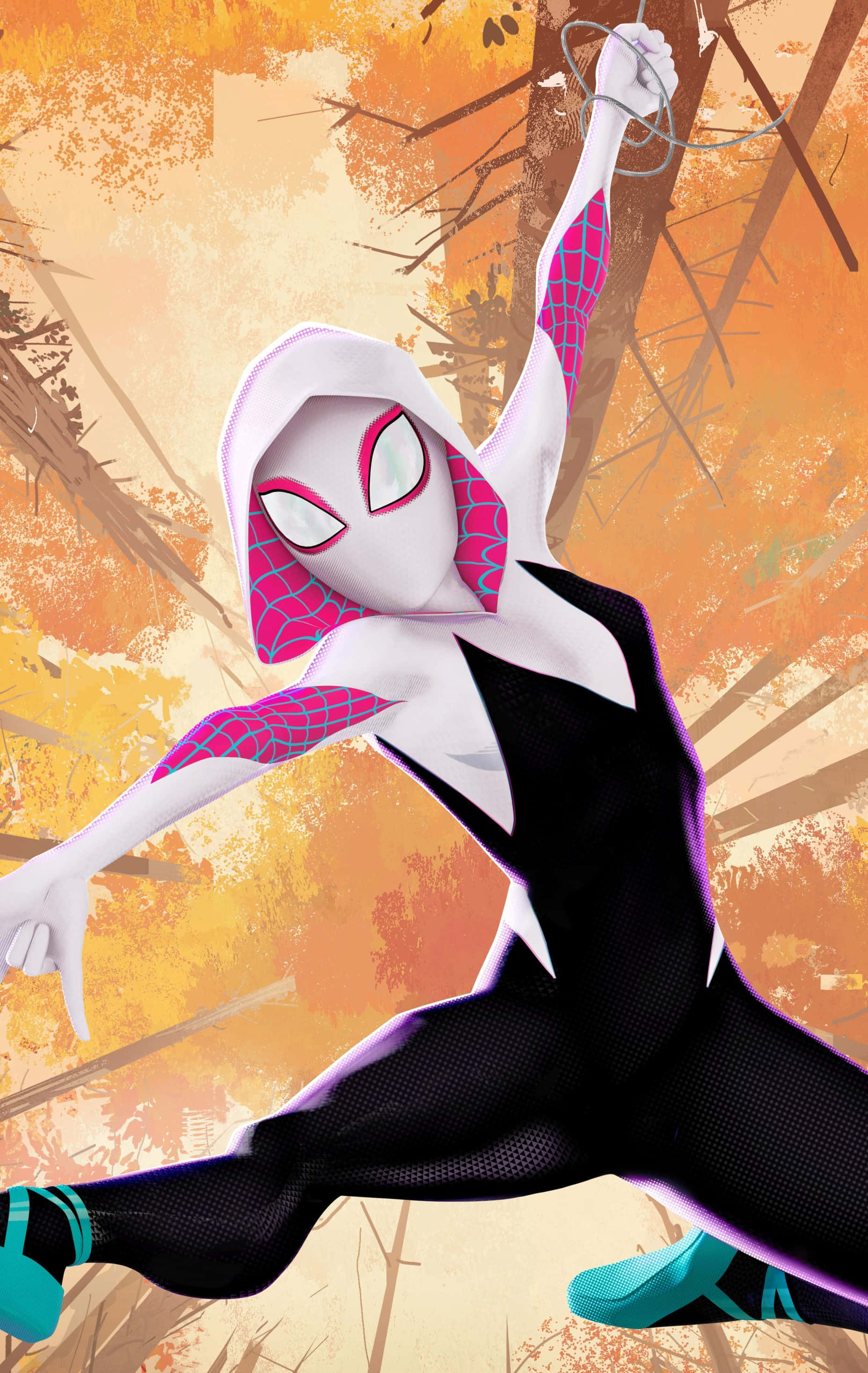 Gwen Stacy – Iubita Uimitorului Spider-Man Fundal