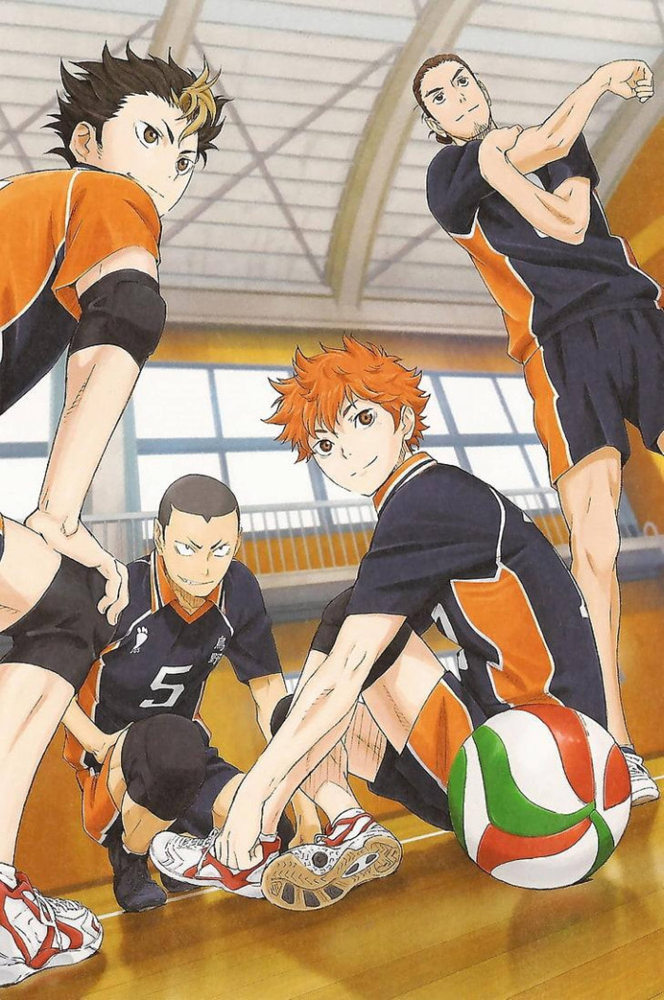 Haikyuu 4K Încălzire Fundal