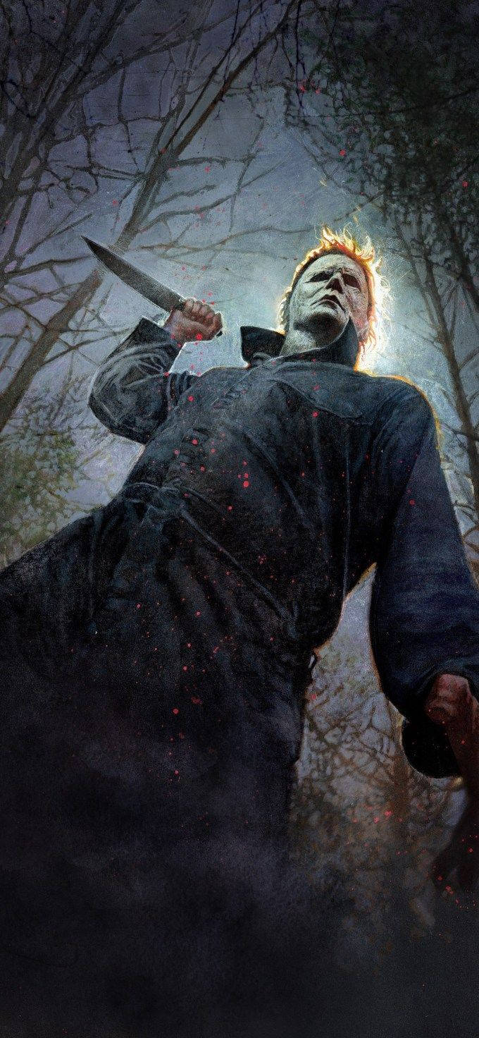 Halloween Înfricoșător și Sperietor iPhone Fundal