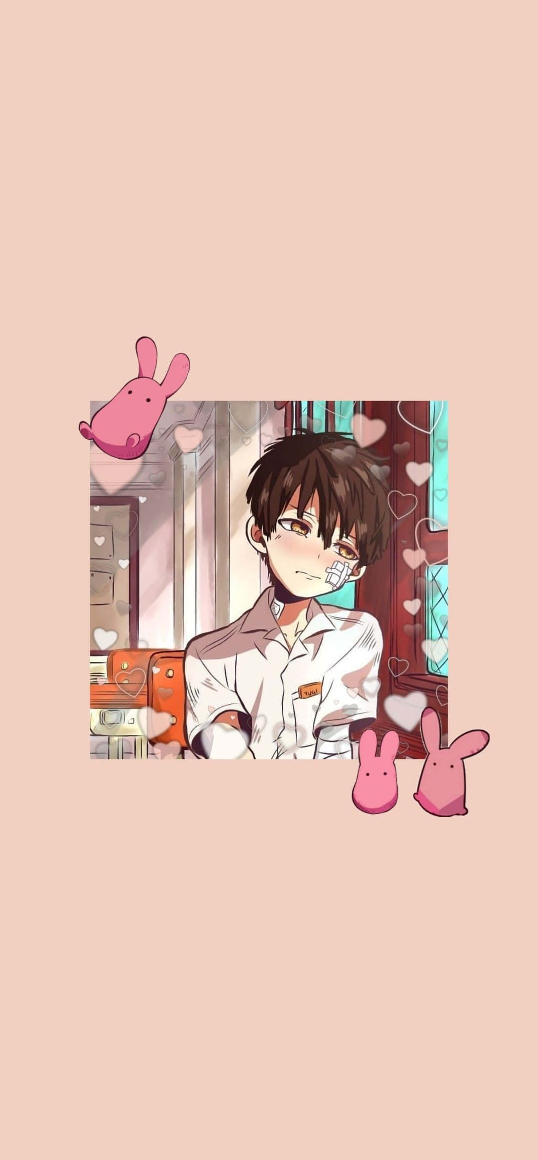 Hanako Toilet Bound Hanako Kun Ecran De Blocare Anime Fundal