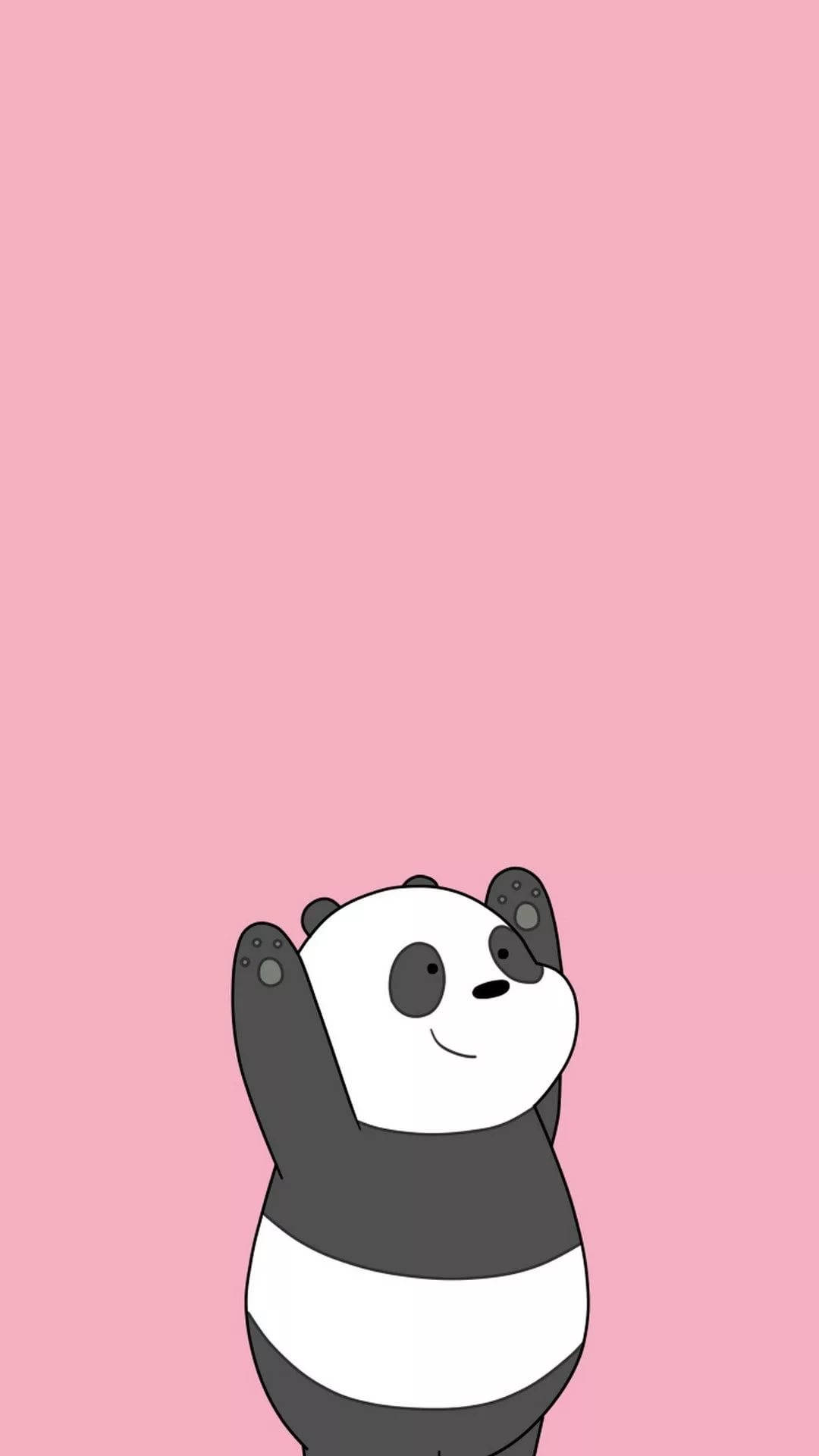 Happy Panpan Drăguț pentru iPhone Fundal